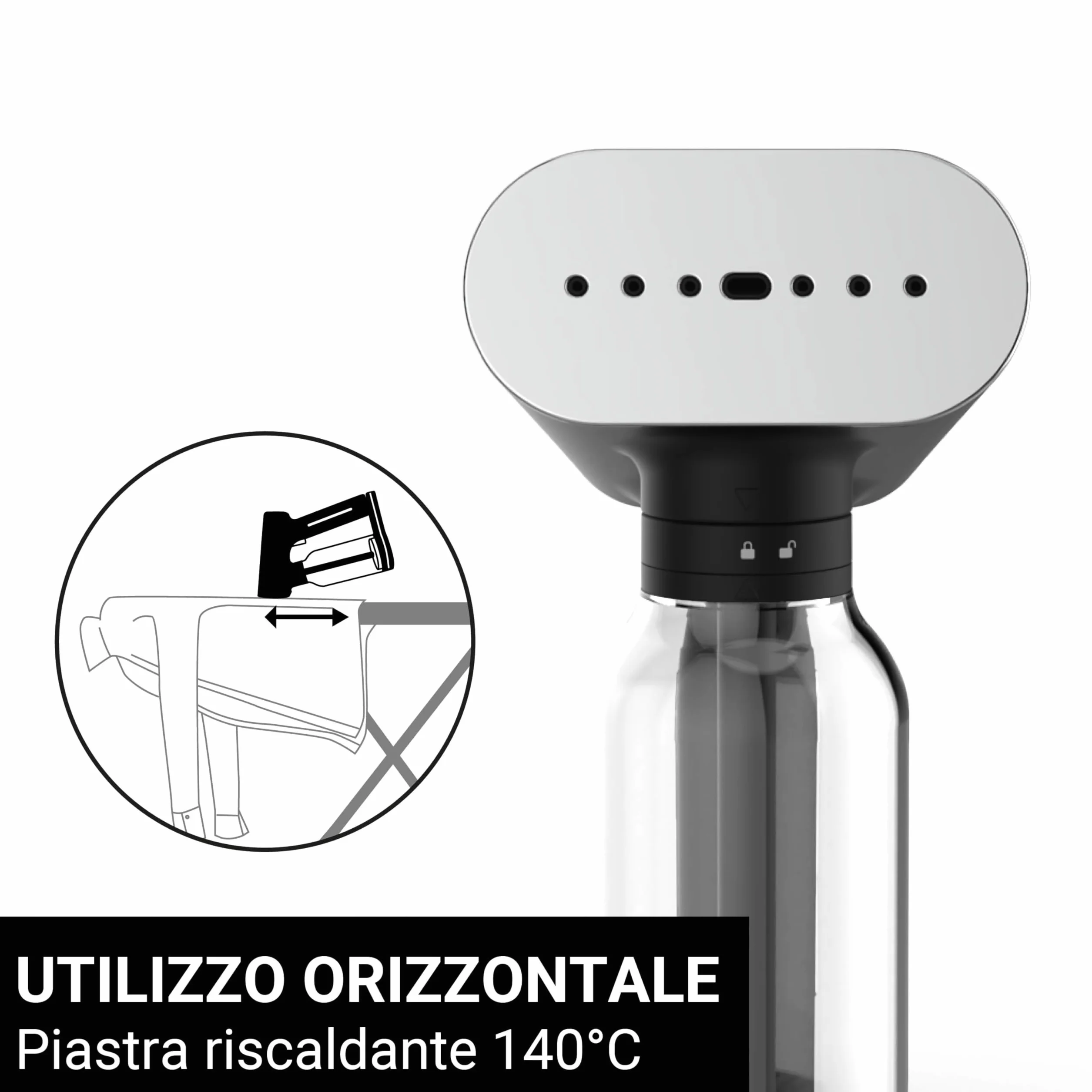 STEAMONE Ferro da Stiro 2000 W 33 g/min 400 ml EUXL400V2