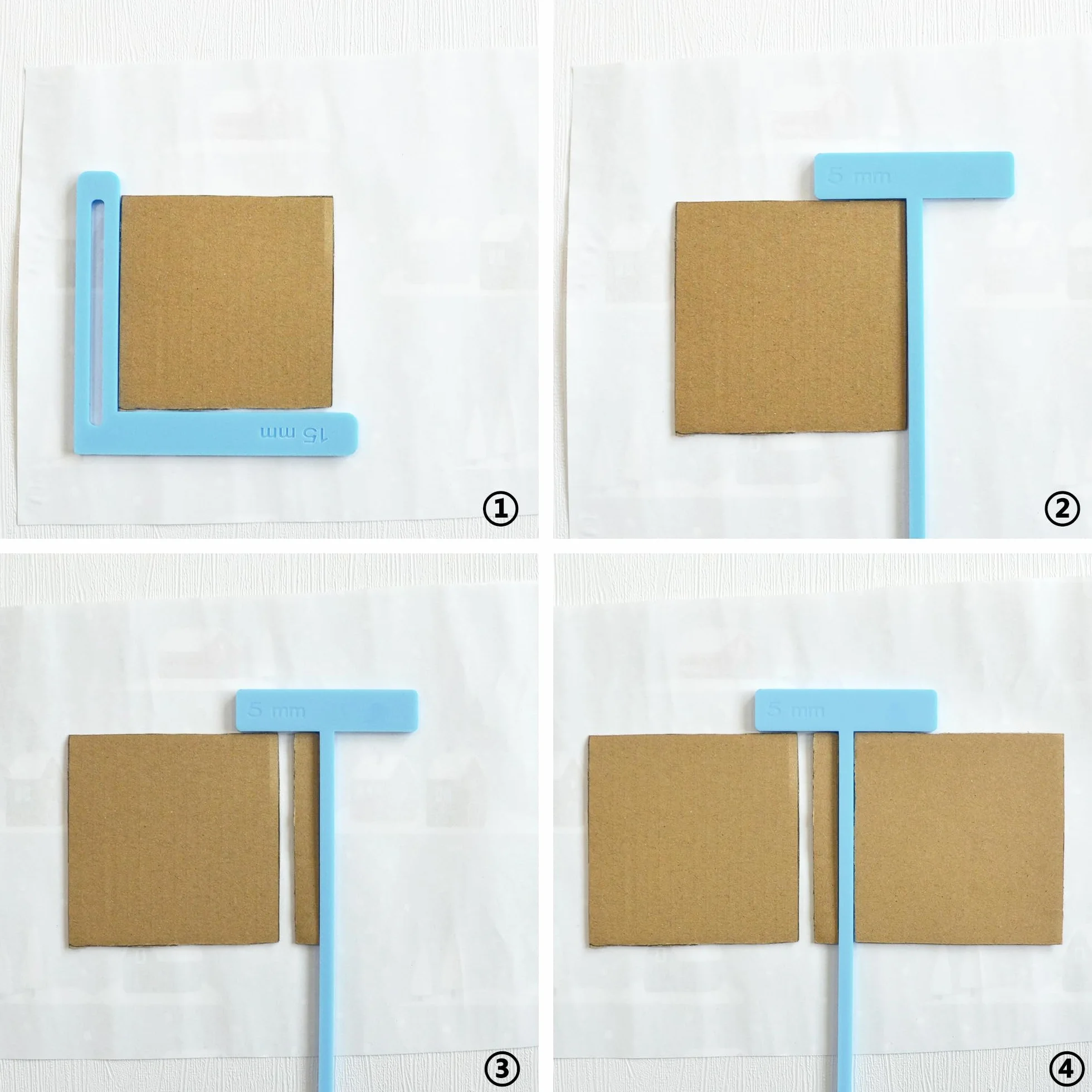 Set di 6 strumenti per scrapbooking facili da collegare, perfetti per principianti, stencil e guide di taglio, possono essere trasformati in quaderni, calendari, diari, manuali