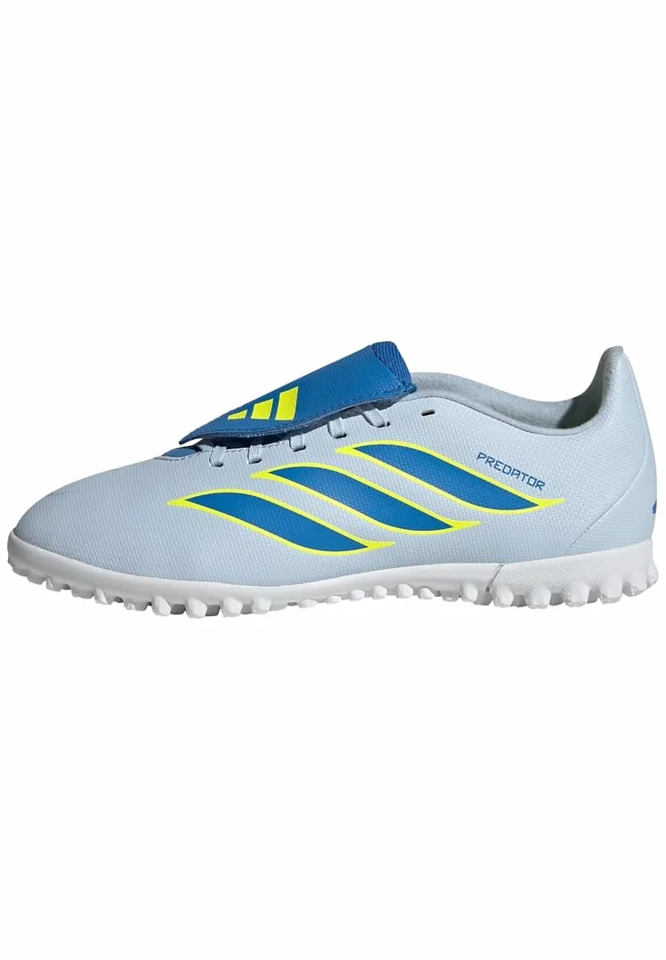 adidas Kids Scarpe da Calcio Predator Club Kids con Linguetta Ripiegabile per Erba Sintetica