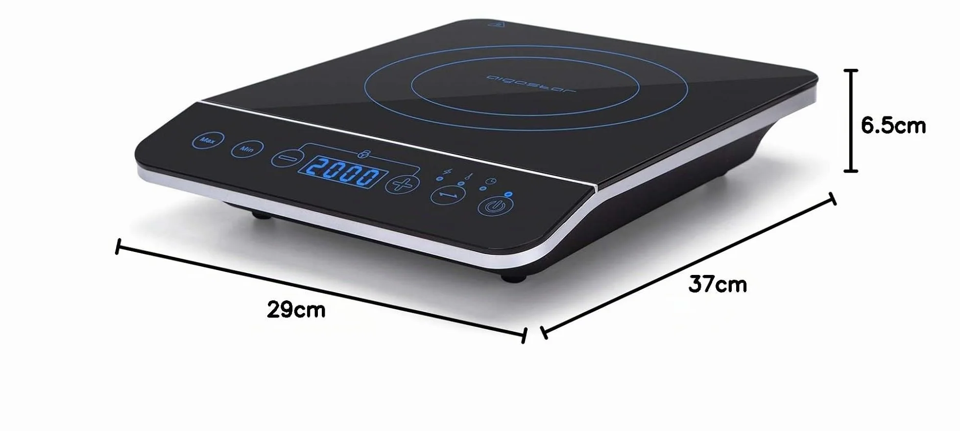 Aigostar BlueFire piastra a induzione portatile 2000W 240℃