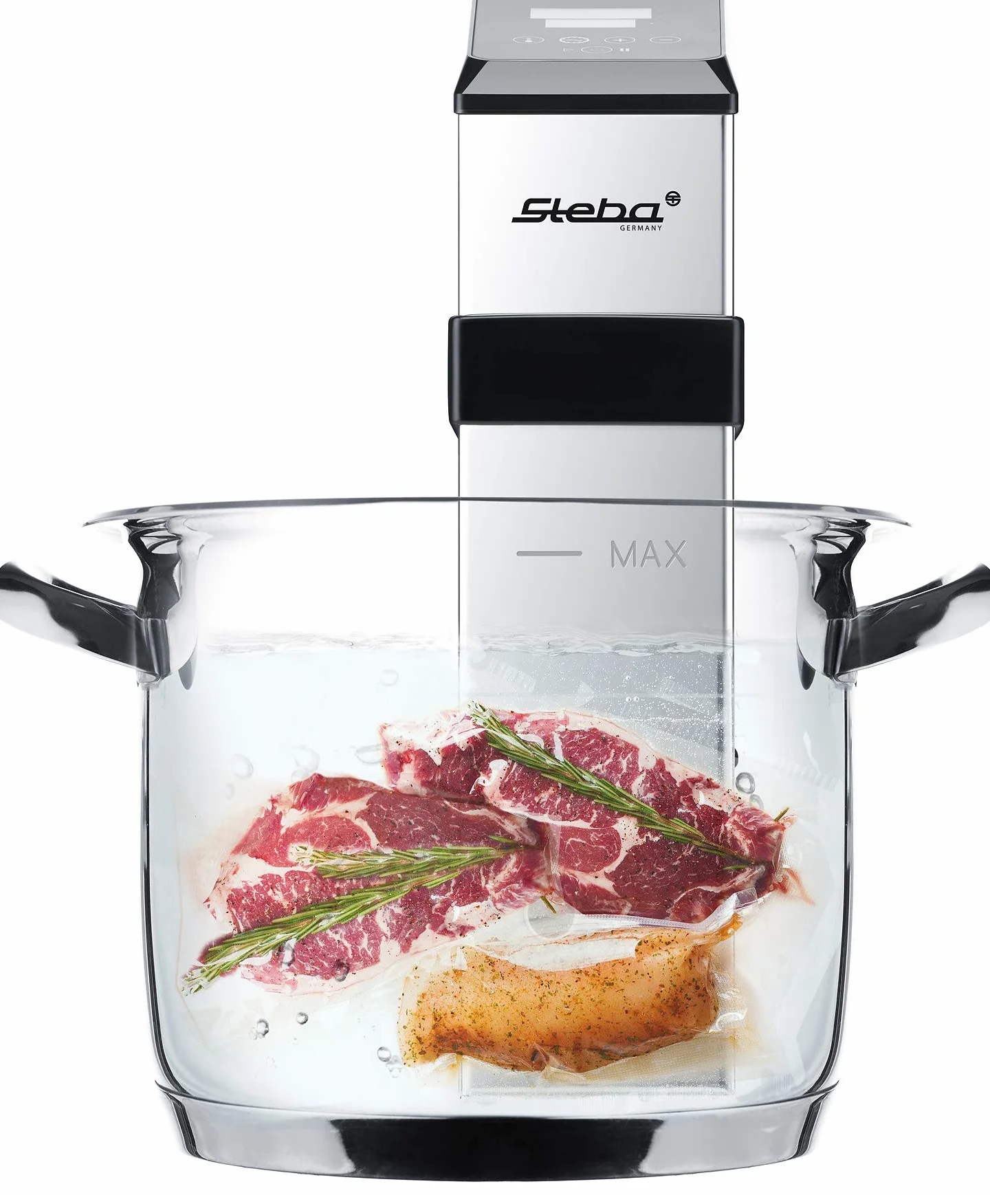 Steba SV 120 Sottocottura impermeabile IPX7 30 litri 56°C circolazione acqua 8 l/min