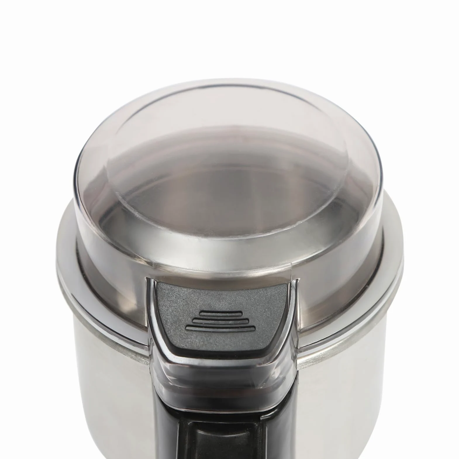 Grano Elettrico Mulino Multifunzionale 300W Alta Velocità Macinaspezie Macinacaffè Ultra Fine 500ml Capacità Acciaio Inox Polvere Macchina Coperchio Trasparente Per Materiali Secchi