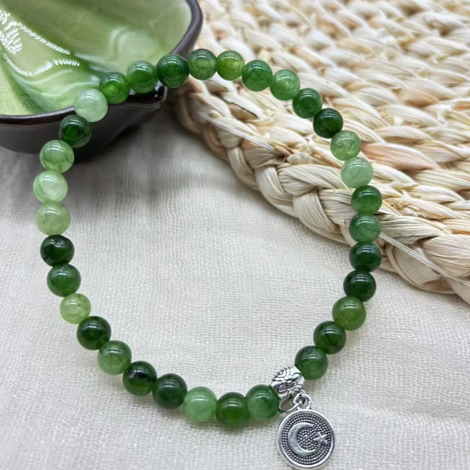Tasbih Stretch 33 perline lisce unisex strumento di conteggio spirituale strumento di preghiera accessorio per uso da viaggio Rosario