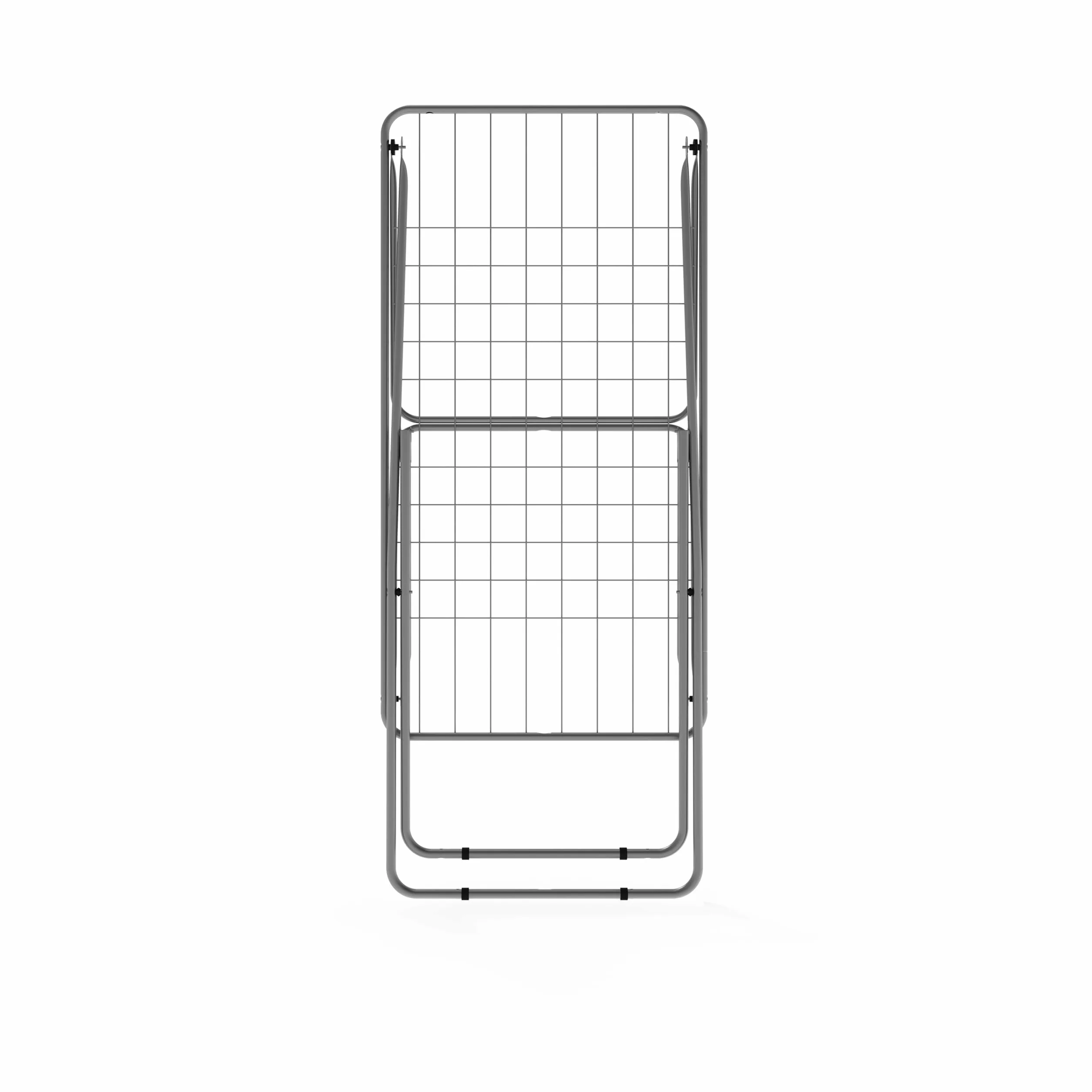 Stendibiancheria da Terra Richiudibile 18 Metri 180x55x105 cm Acciaio Piedi Antiscivolo Allungabile