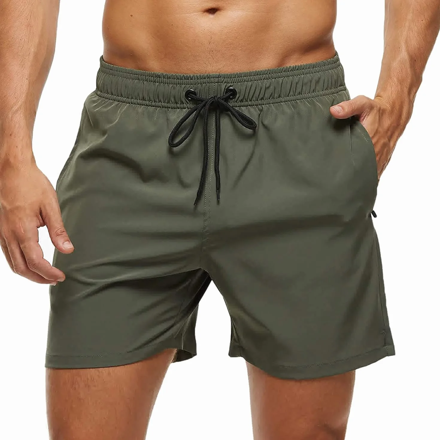 Arcweg Pantaloncini da Bagno Uomo Asciugatura Veloce Costume da Bagno con Taschino e Coulisse