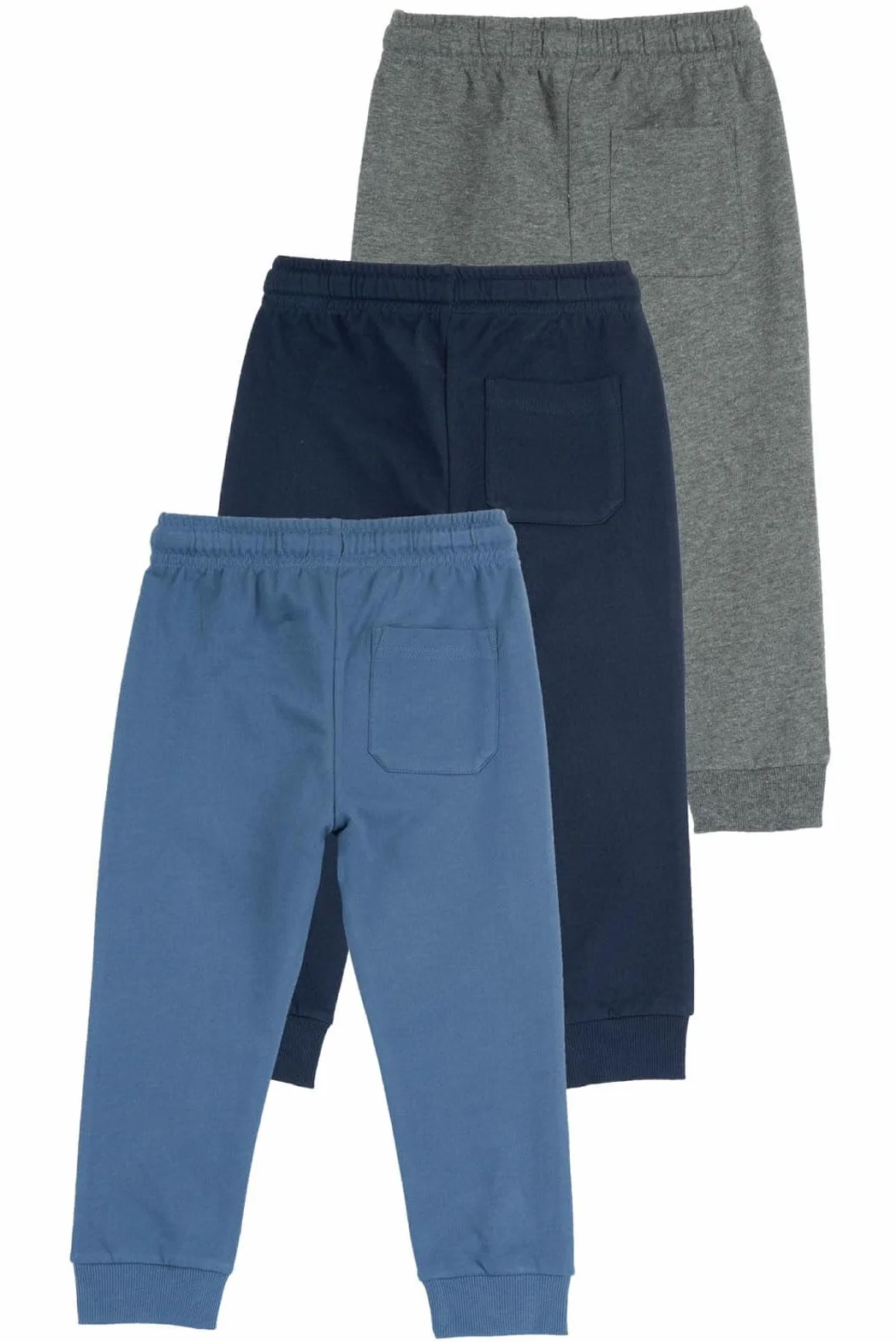 Chicco, Pantaloni Bambino, Set di 3 Pantaloni Lunghi in Felpa 100% Cotone, Abbigliamento Bambino, Designed in Italy
