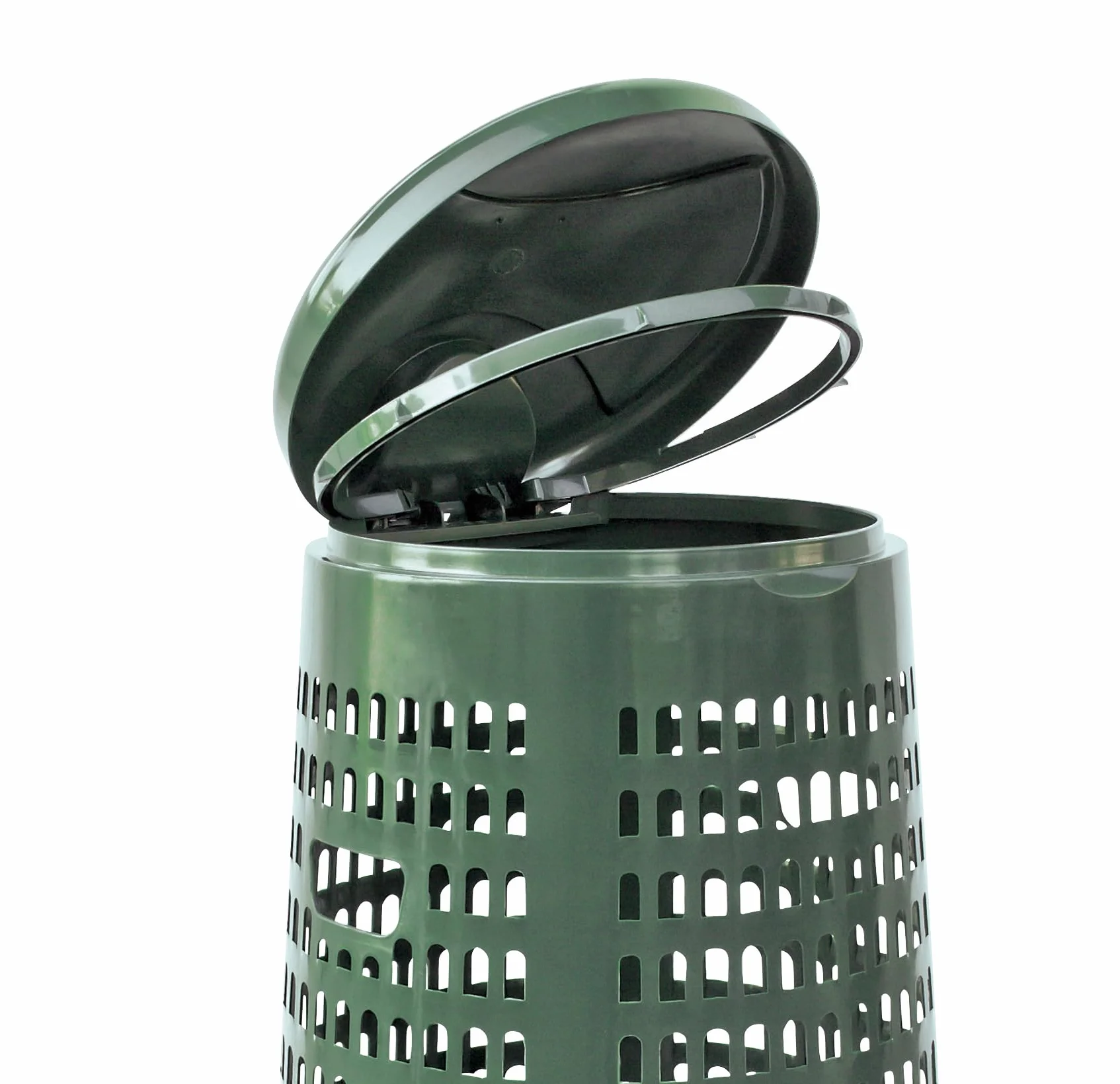 Mobil Plastic PATTUMIERA TRESP. LT.110 D.CM.51-38 H85 VERDE