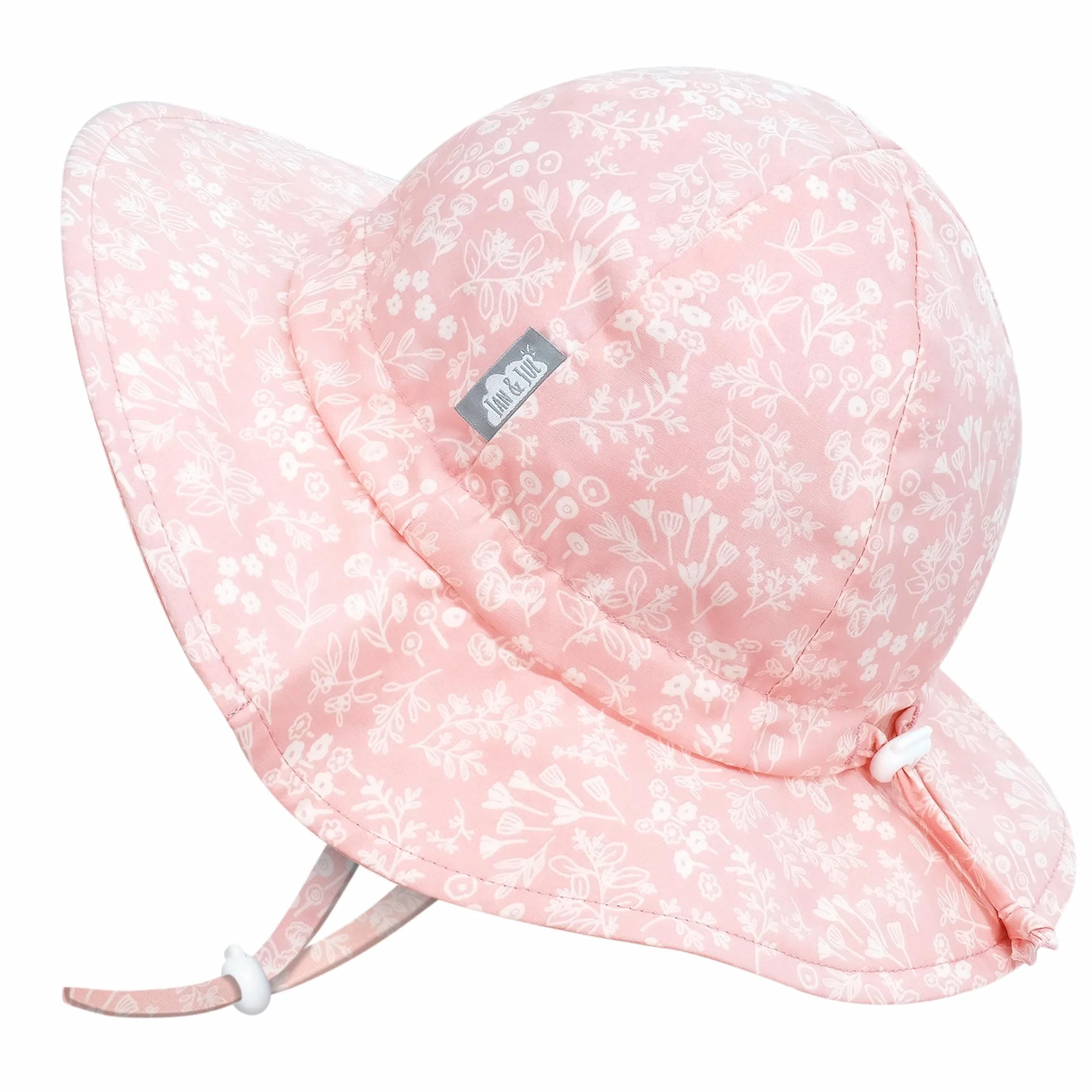 Jan & Jul Cappello da Sole Regolabile in Cotone Bambina