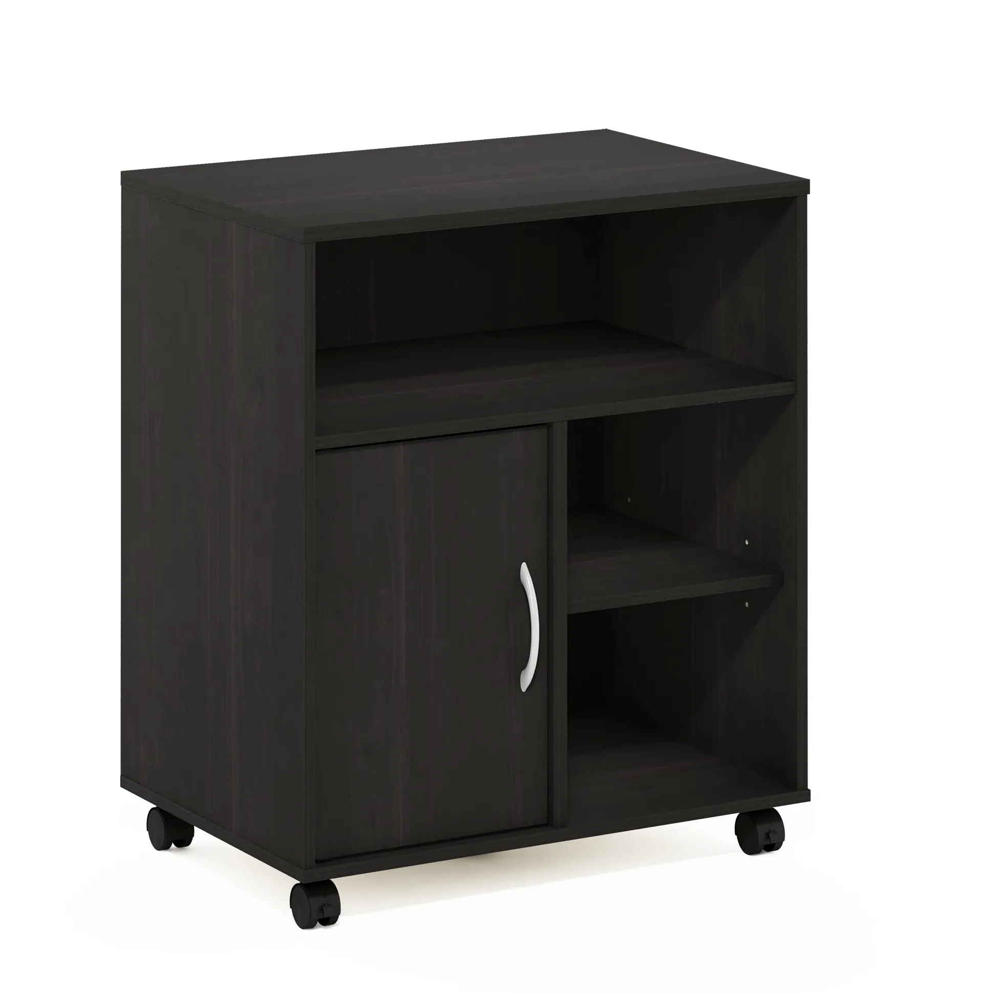 Furinno Econ Home Office - Supporto per stampante da scrivania con ruote, per caffè espresso