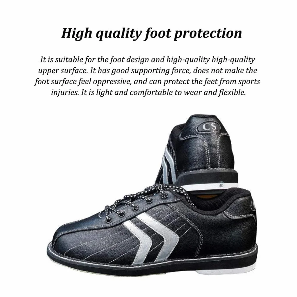 Scarpe da Bocce in Pelle Antiscivolo Leggere per Donna Uomo Bianca 43