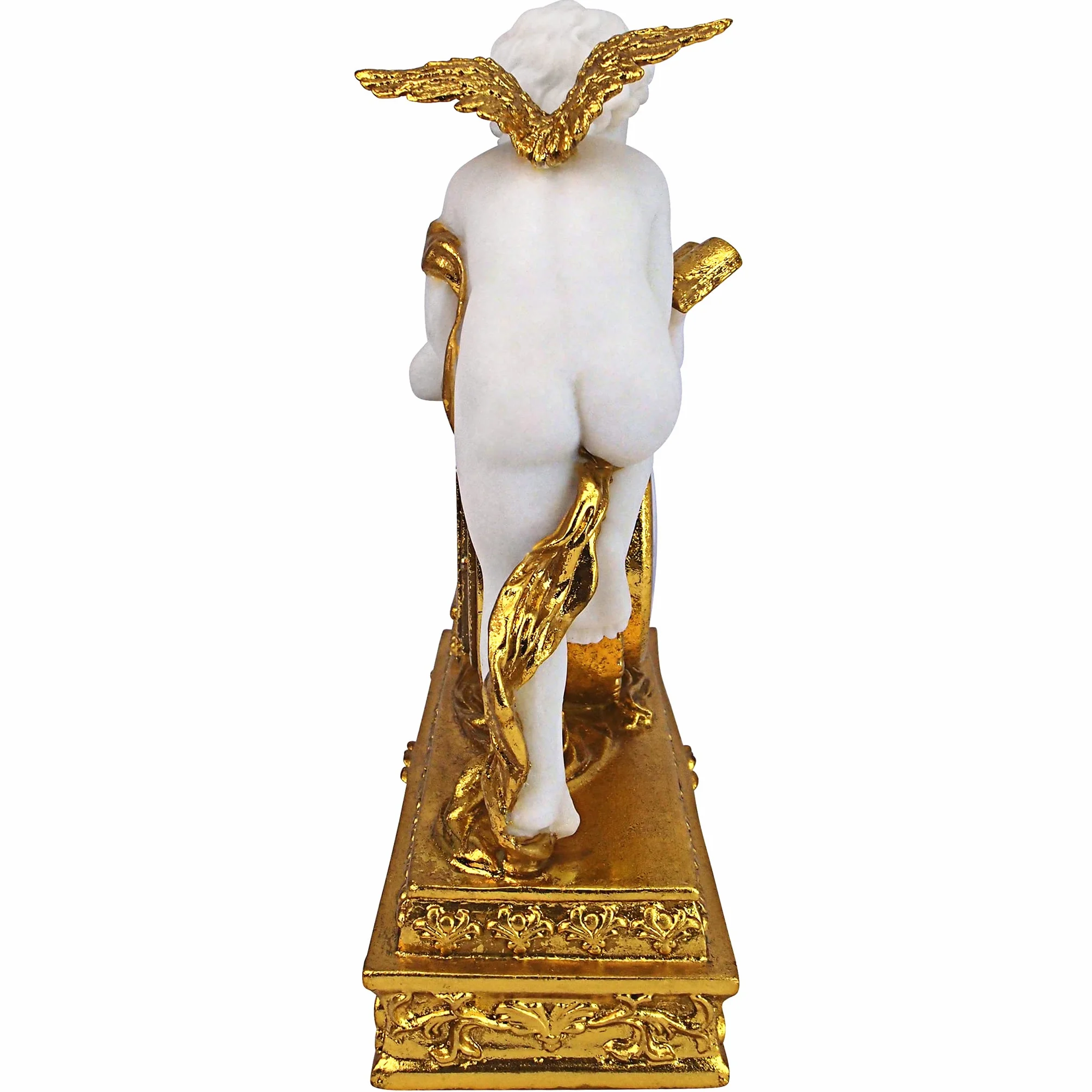 Design Toscano KY72570 Orologio Cherubini di Château Carbonne, Avorio