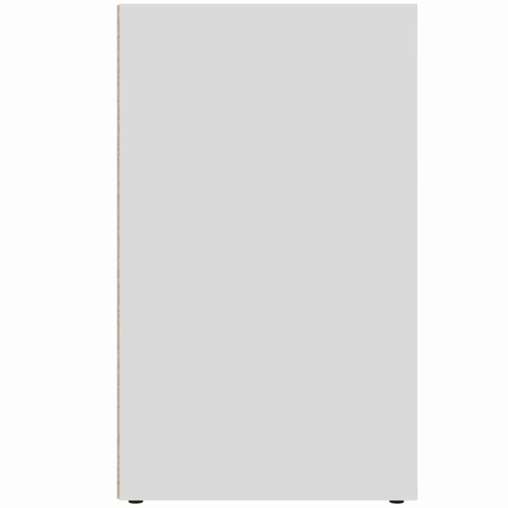 Armadio a scarpe, 52,5 x 30 x 50 cm, 6 scomparti | Legno Di Ingegneria Robusto, Montaggio A Parete O A Pavimento, Ventilazione, Manuale Incluso