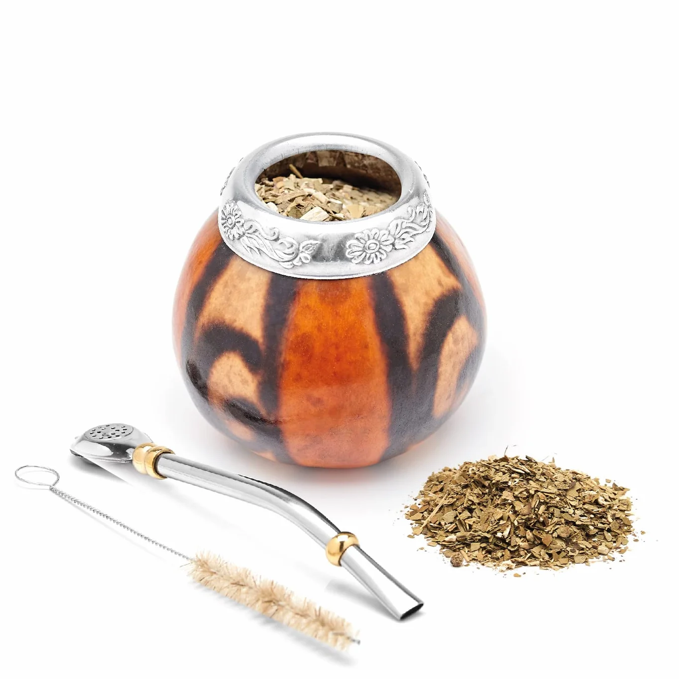 BALIBETOV Mate Argentino Autentico Set Tazza Mate Originale Bombilla Yerba Mate Naturel 02
