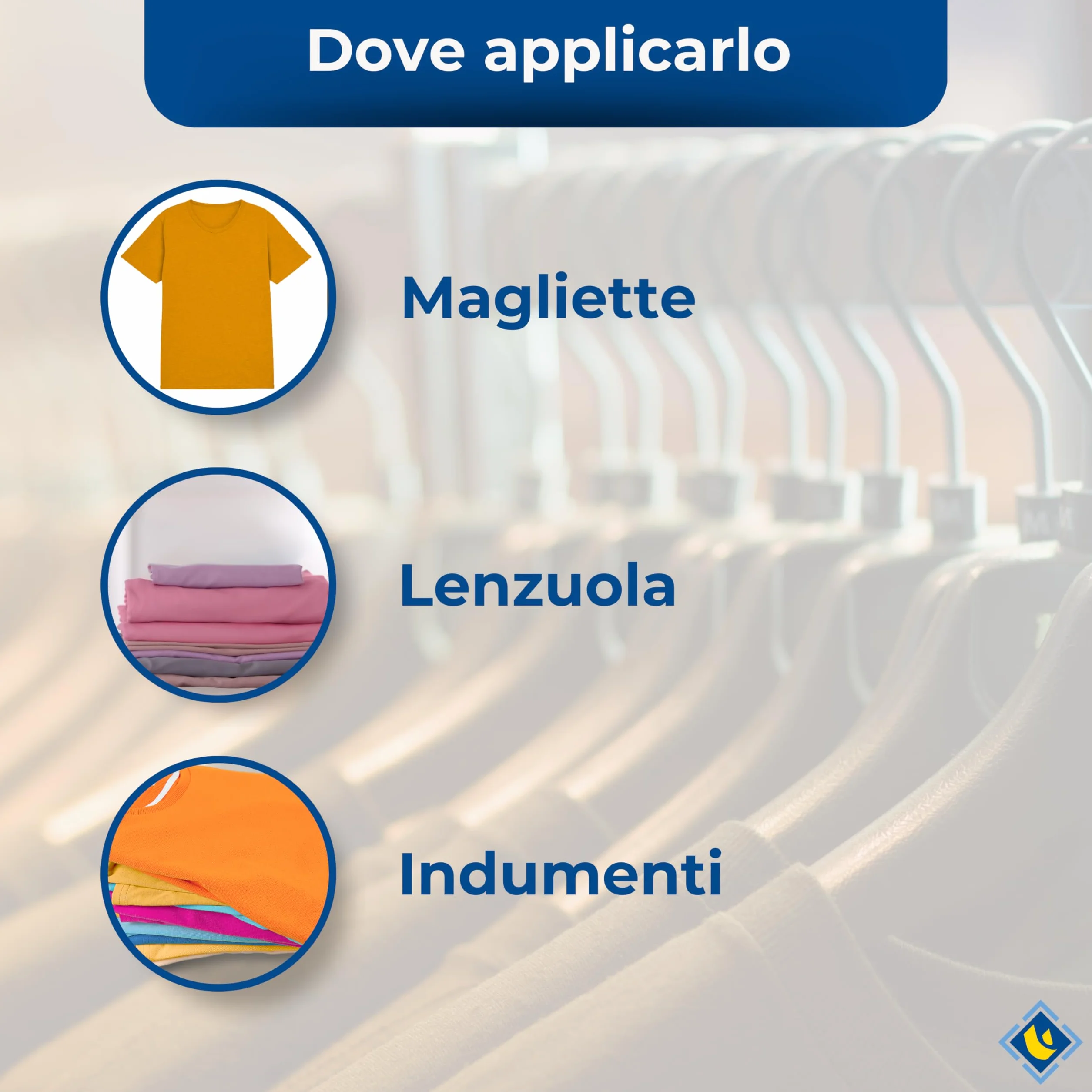 USIT, Salvastrappi Termoadesivo in Cotone, 48x11,5 cm, Leggero e Resistente, 1 Pezzo, Bianco