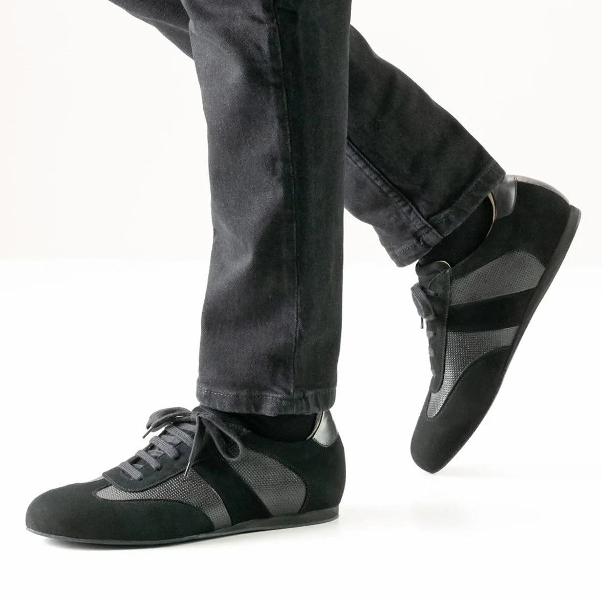 Werner Kern Uomini Sneaker da Ballo 28061 - Made in Italy