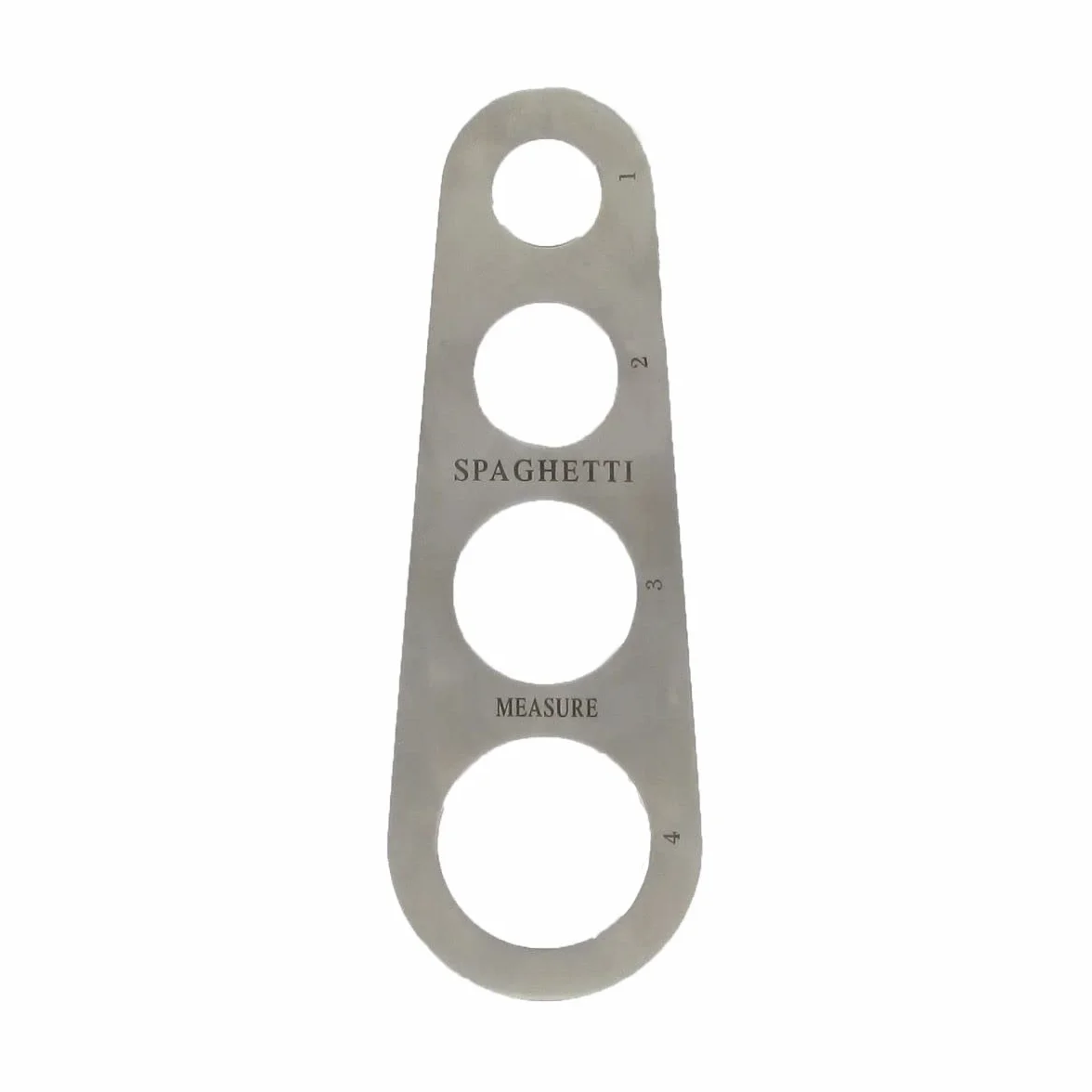 Fackelmann - Misuratore per Spaghetti, Dosatore per Spaghetti, Acciaio Inossidabile, 18,5 x 6,5 cm