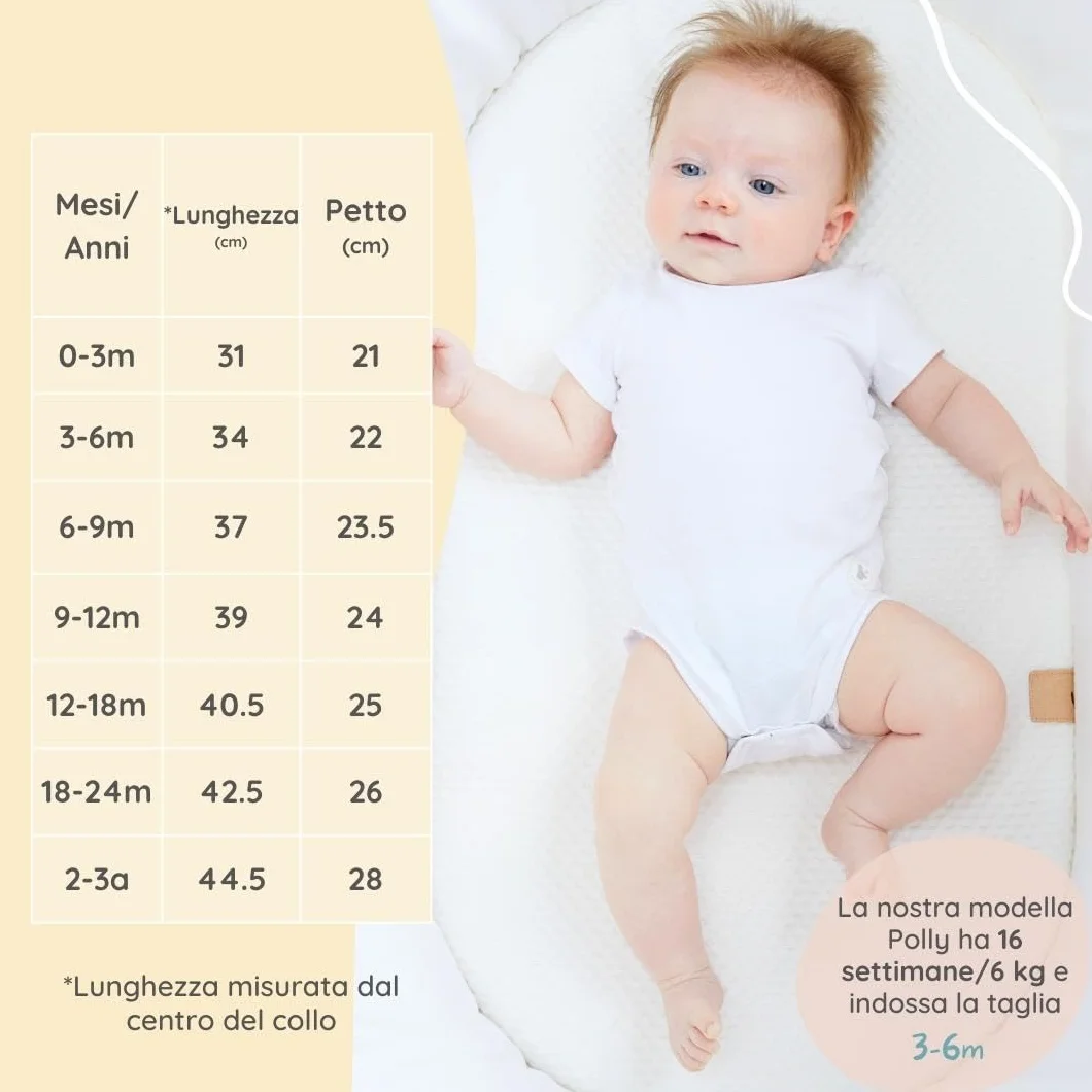 Bramble & Bear Confezione da 3/6 Body a manica corta per bambini - Body unisex in cotone biologico per bambini da 0 a 3 anni
