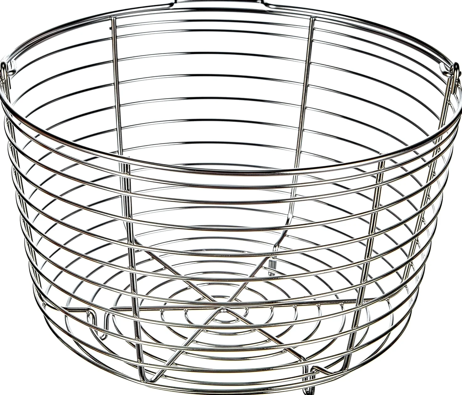 Lagostina Irradial Control Lagoeasy'Up Pentola A Pressione, 7 L, Acciaio Inox 18/10, 22 Cm & Accessori Pentola A Pressione Cestello Filo 7Litri, Acciaio Inossidabile, Argento, 19 Cm