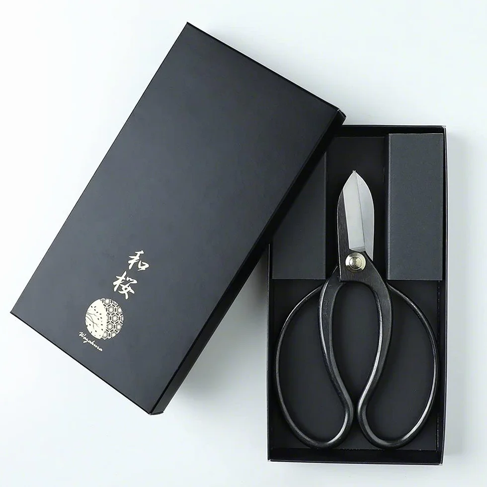 Wazakura Forbici Koryu Acciaio al Carbonio 170 mm Ikebana Floral Tool Kado Hasami Cesoie Giappone