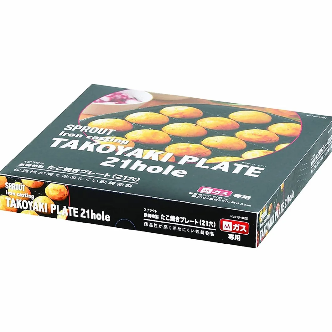 TIKUSAN Takoyaki Maker Skillet 21 stampi Piastra Giapponese