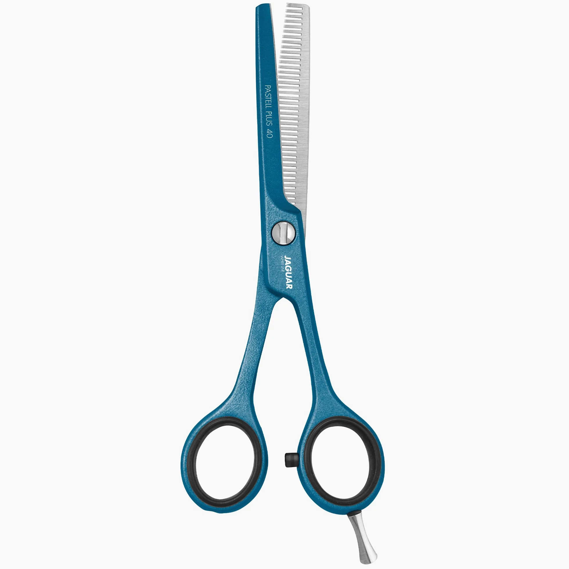 JAGUAR Forbici da modellatura PASTELL PLUS Atlantic Classic 40 5,5" | Forbici da texturizzazione con 40 denti sfolti a taglio prismatico | Rivestimento metallico antiallergico | Prodotto in Germania