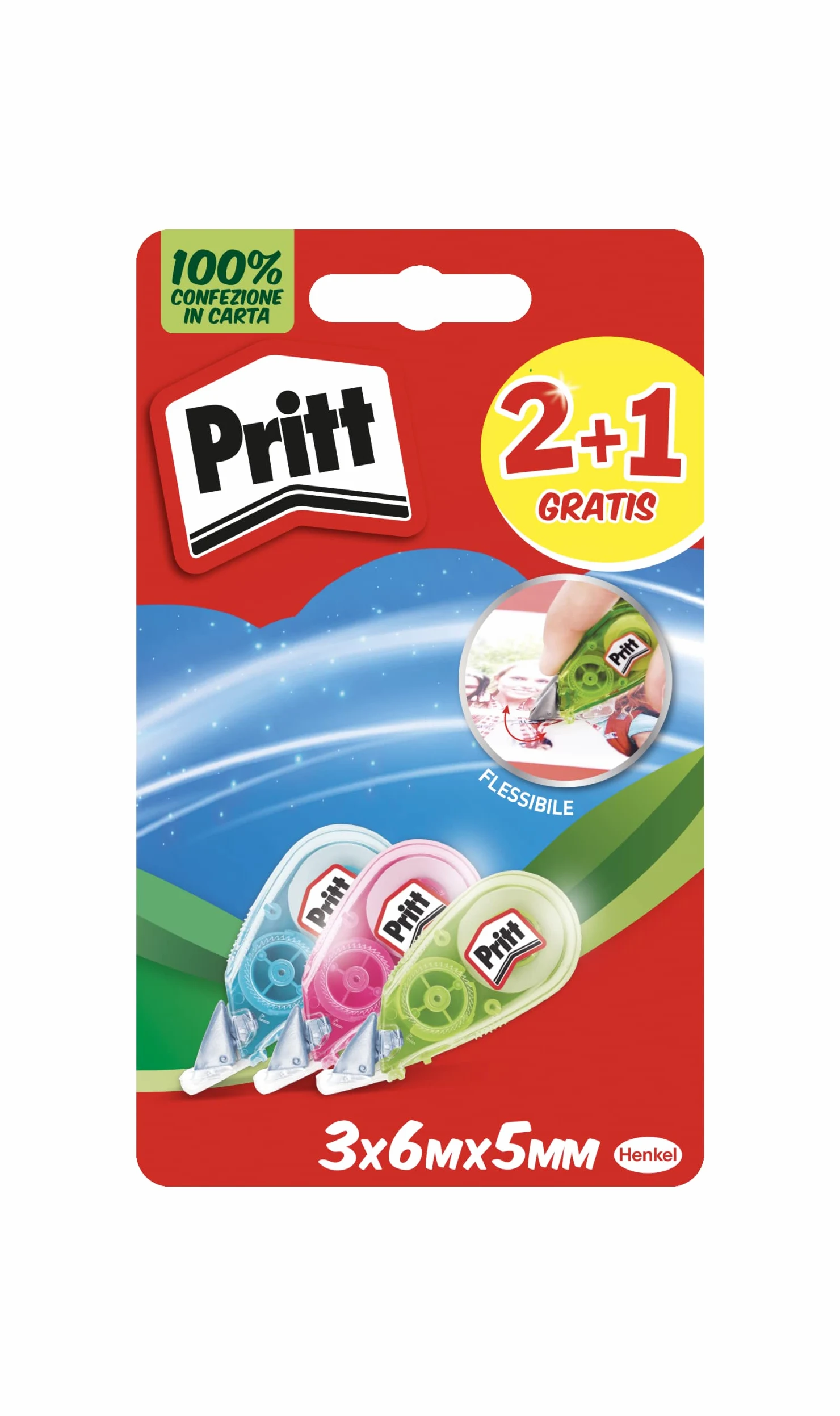 Pritt Colla Stick 10 x 43g, colla per bambini sicura e affidabile, colla Pritt per lavoretti e fai da te, con una tenuta forte per uso scuola e ufficio, 10 stick x 43g