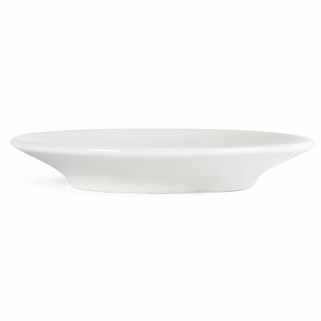 Olympia Nextday Catering Y112 tazzine e piattini, colore: bianco