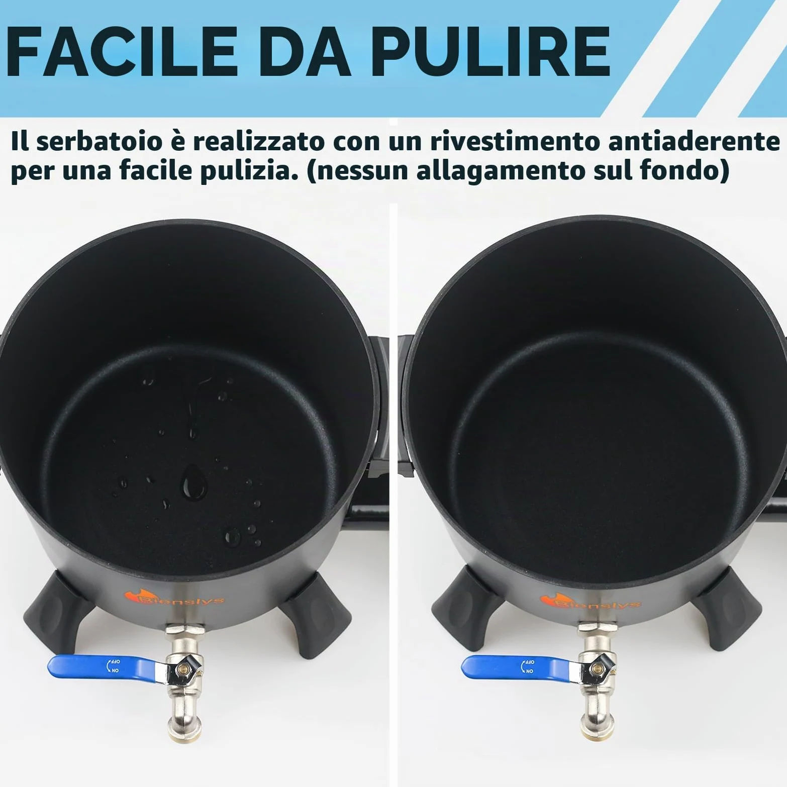 Bienslys Fonditore elettrico di cera per candela contenente 7L di cera di soia non aderente con dispositivo di controllo della temperatura a pressione di pulsante