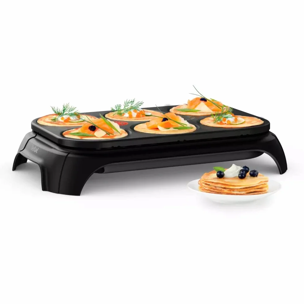 Tefal Crêpière électrique Eco Crep'Party PY55E810 1000 W Noir