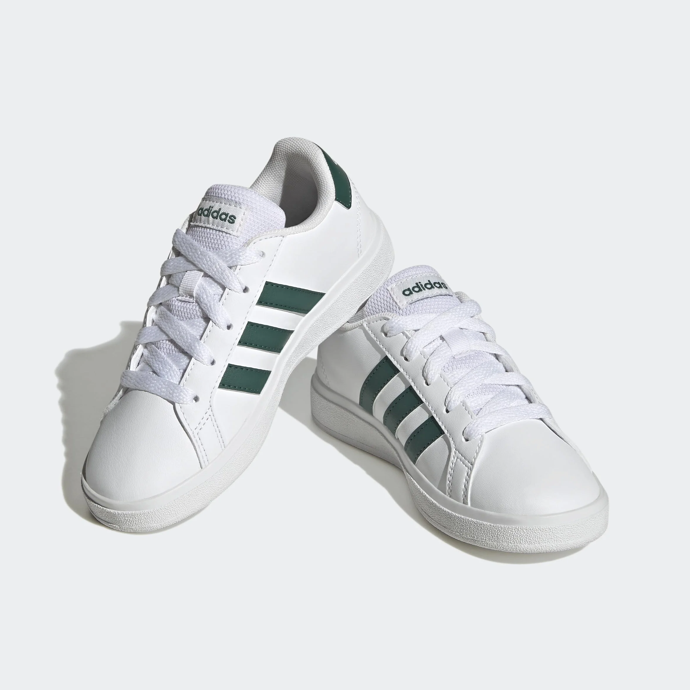 Adidas Grand Court Lifestyle Scarpe Stringate da Tennis Bianche