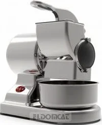 RGV Robusta Silver Grattugia Elettrica 450W con Rullo in Acciaio Inox