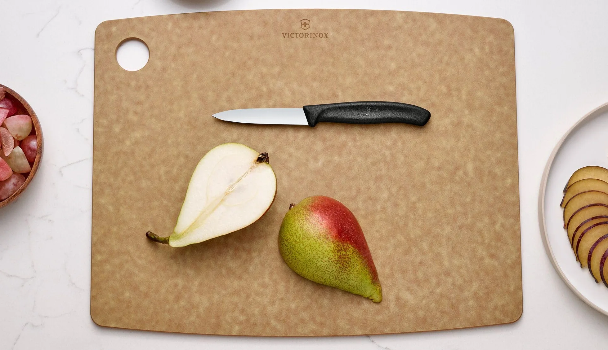 Victorinox Swiss Classic Set di Coltelli per Pelare e Verdure 2 Pezzi 8 cm Acciaio Inossidabile Nero