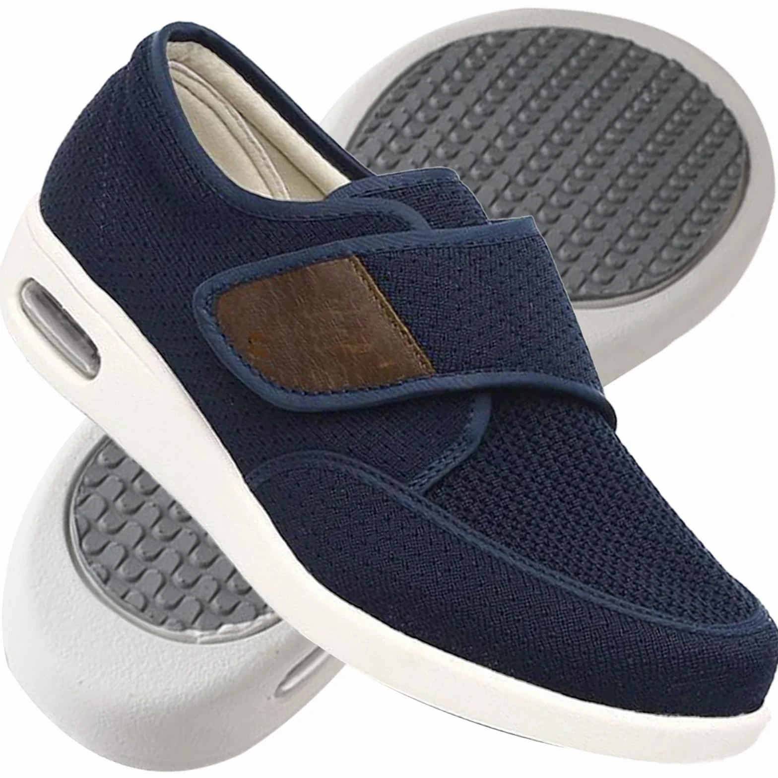 Scarpe Uomo con Strappo Estive Scarpe da Lavoro Comode Leggere Traspiranti Scarpe Basse Sportive Casual Scarpe da Viaggio Ortopediche Traspiranti