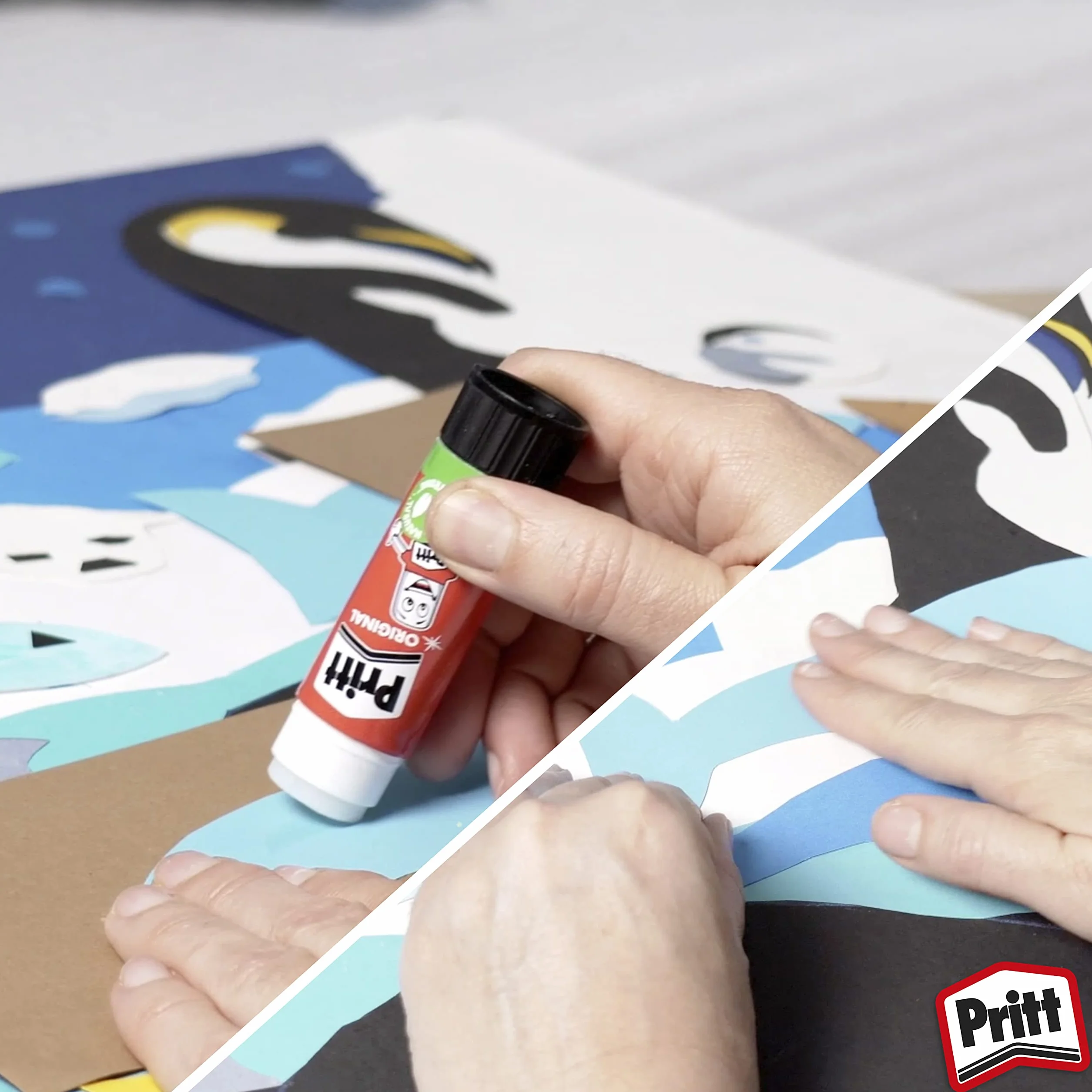Pritt Colla Stick 43 g, Colla Forte per Scuola e Ufficio, Adatta ai Bambini per Arti e Mestieri