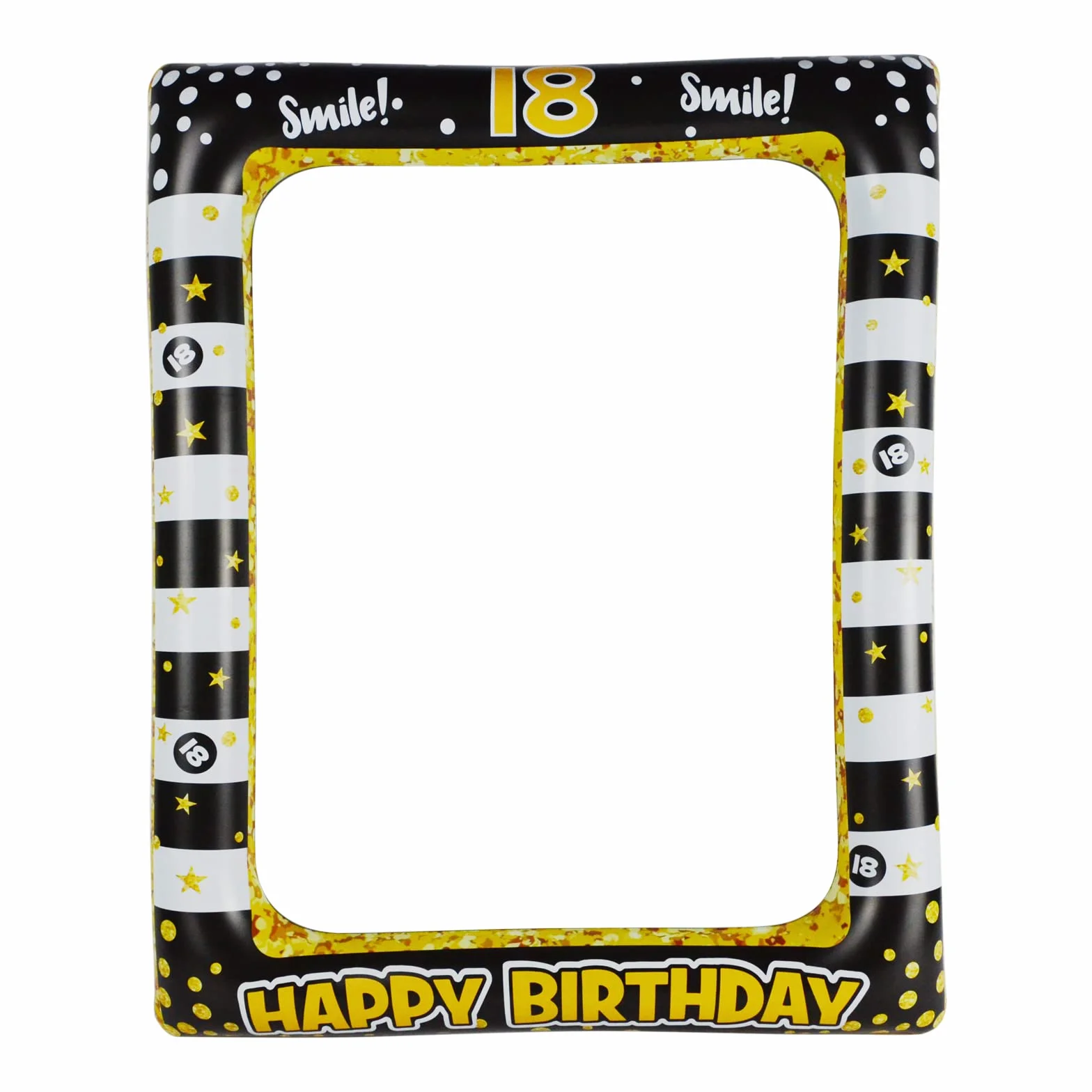 Cornice Selfie Gonfiabile Compleanno 18 Anni, Photo Frame, Puntelli Fotografia