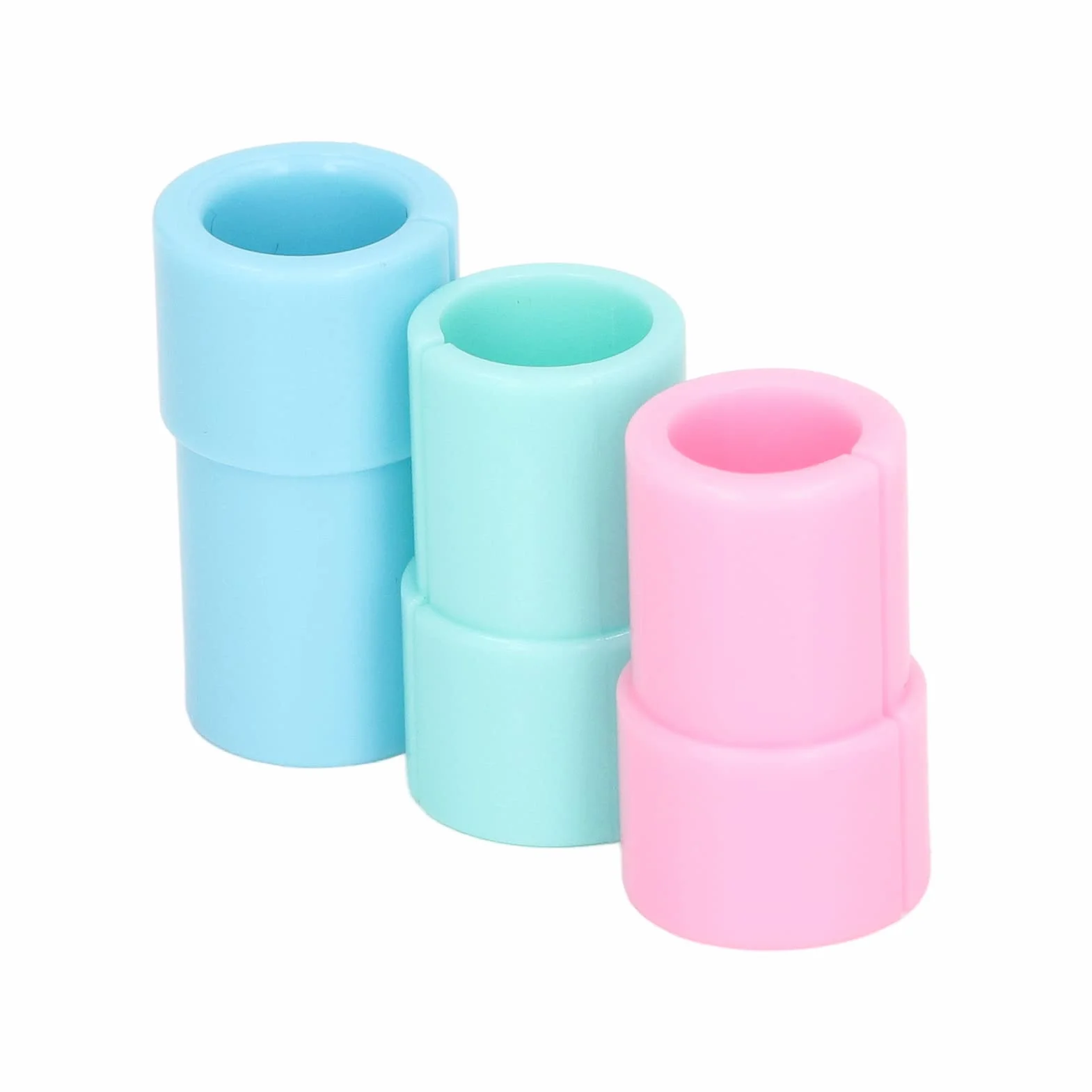 Adattatore Per Penna Cricut Adattatore Per Penna Set di Adattatori Per Penna Per Sharpie Per Cricut (Per Explore Air Per Explore Air 2) (3 (1 ogni polvere di orchidea verde))