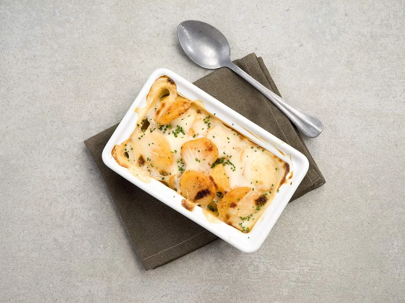 Terrina con coperchio in porcellana 1 L Bianco RH46635