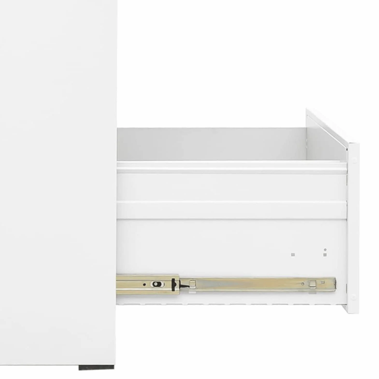 LAPOOH Armadio Classificatore Bianco 46x62x133 cm in Acciaio,Armadio Classificatore,Armadi Archivio,Schedario da Ufficio,Cassettiera da Ufficio(SPU:336278)