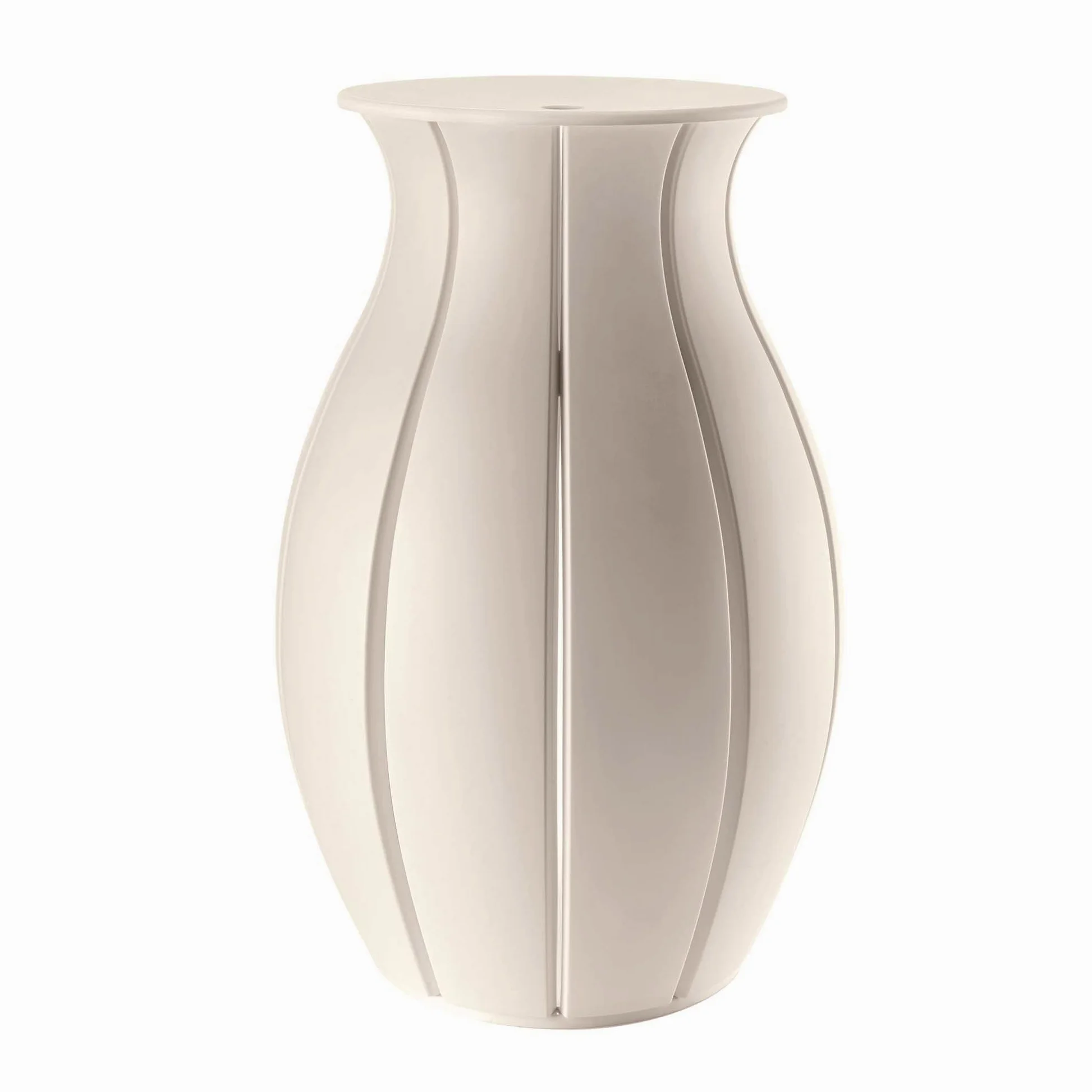 Guzzini - Home, NINFEA Portabiancheria - Bianco Latte, Ø 43 x h65 cm | 63 Lt. - 289102156