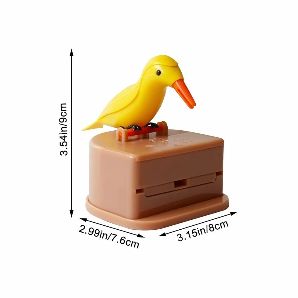 Dispenser per Stuzzicadenti Automatico Picchio Tucano per Casa Tavolo