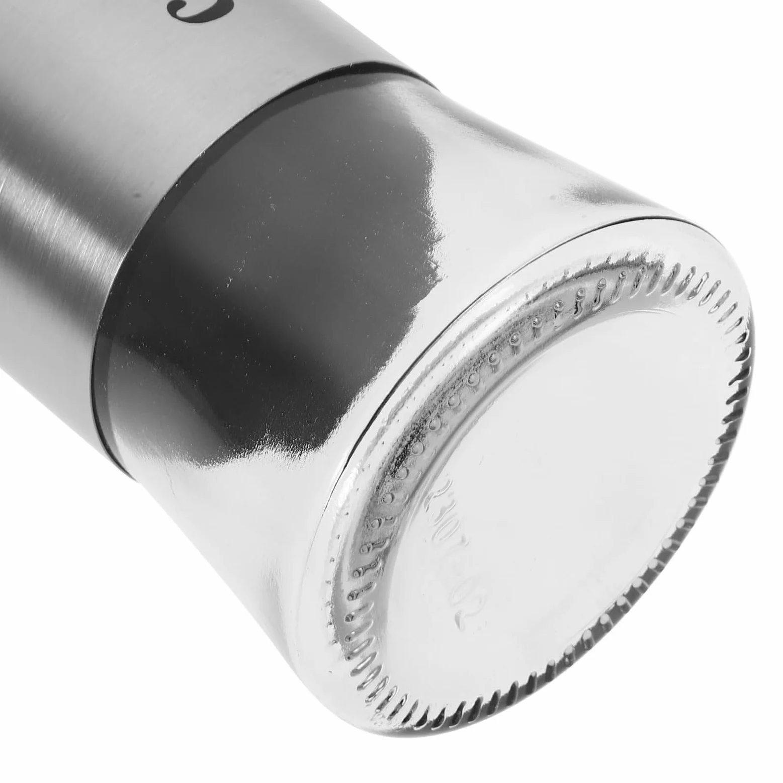 Set Design Antigoccia Oliera Dosatore in Vetro e Acciaio Inossidabile 4 Pezzi 300ml per Olio e Aceto per Cucine Domestiche ed Eleganti