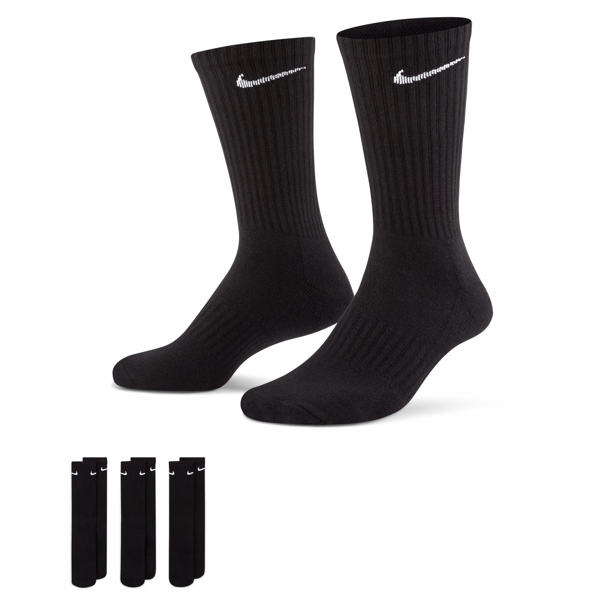 Nike Everyday Cushion Crew 3 Pair Calzini Unisex Adulto