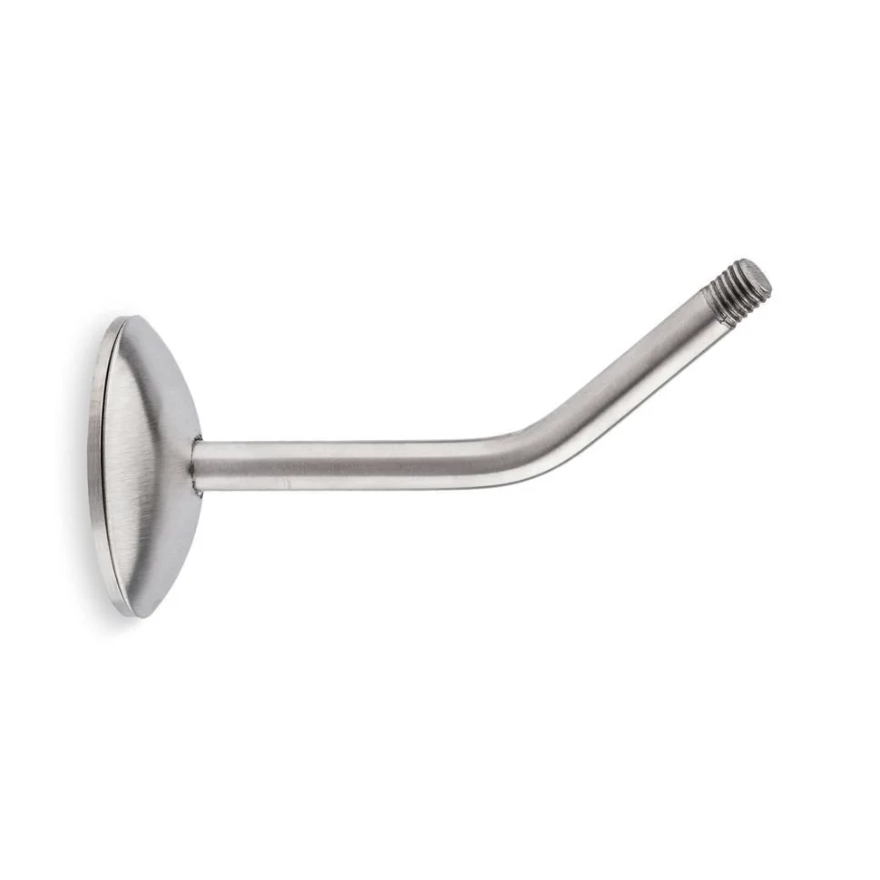 Barra per Balletto in Frassino incl. 2 Supporti in Acciaio Inox con 15 cm di Distanza dalla Parete