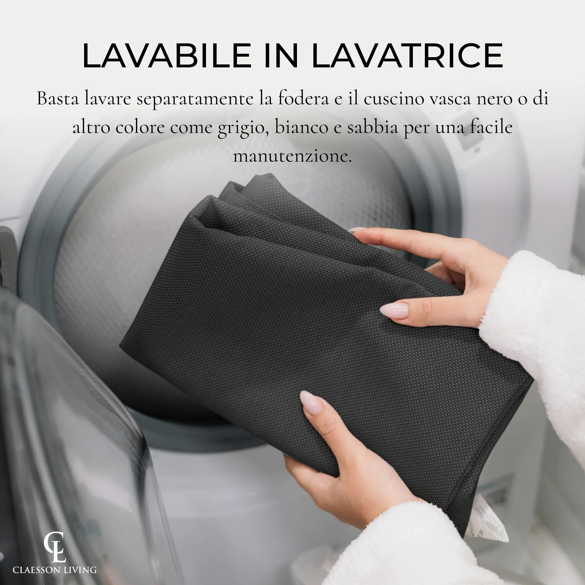 Cuscino vasca da bagno - Spesso e comodo, per supporto testa, collo e schiena - Materassino vasca da bagno lavabile e a rapida asciugatura, perfetto per bagno rilassante in casa - Grigio scuro