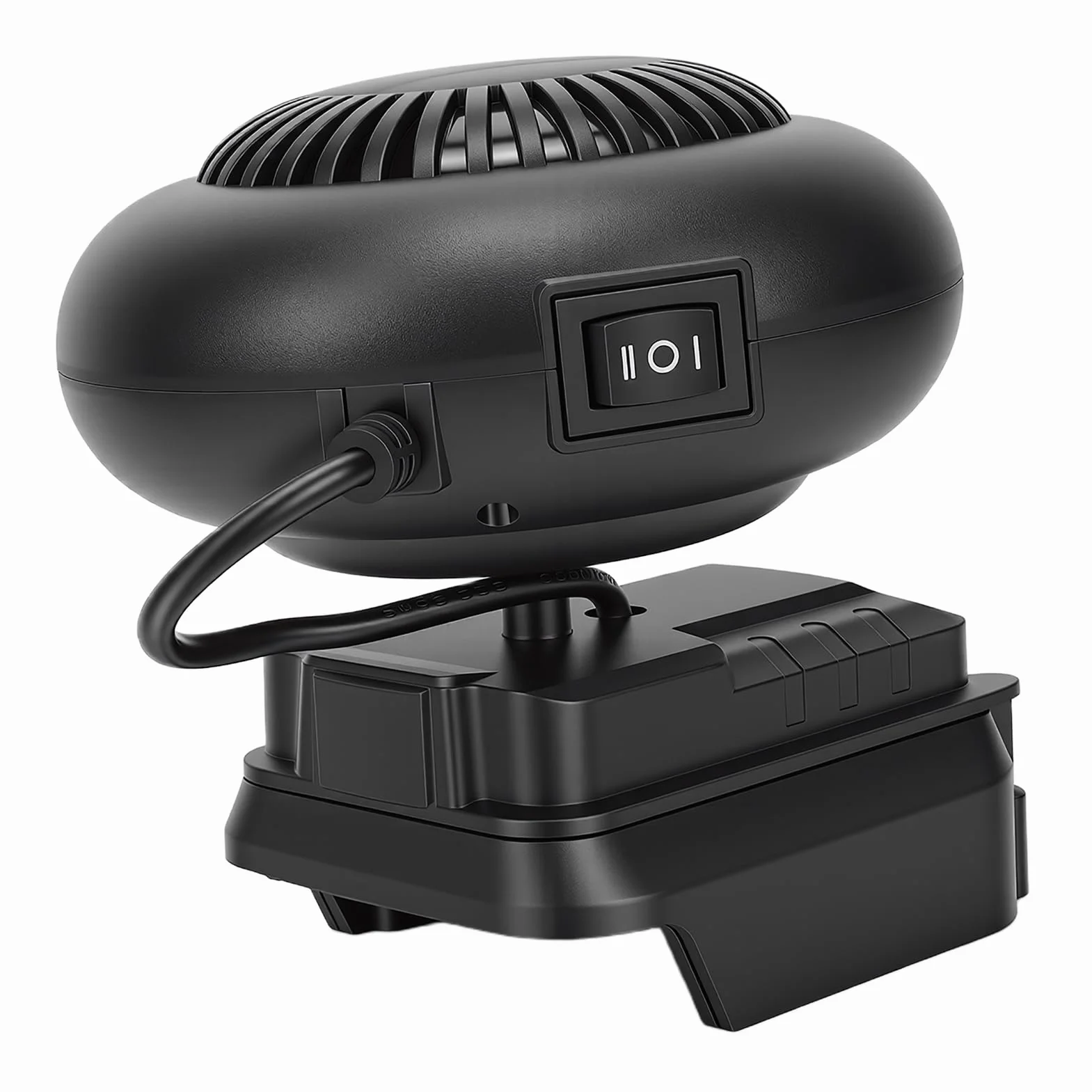 Focket Riscaldatore Alimentato a Batteria 170 W Senza Fili a Basso Rumore 2 Impostazioni USB Doppie Porte