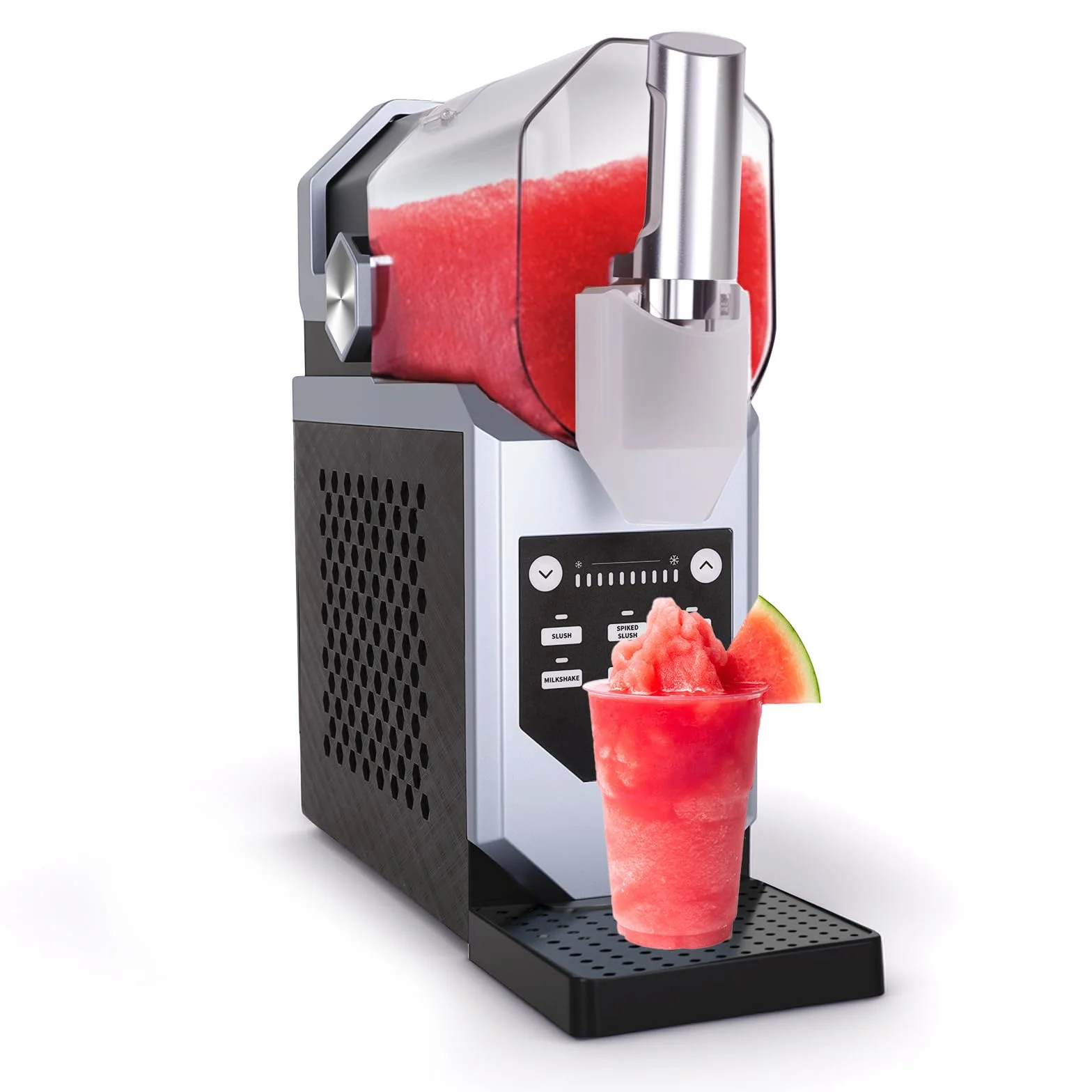 Macchina per Granita Elettrica 2,0L 220W, 5 Modalità, Tattile, per Sorbetto e Bevande