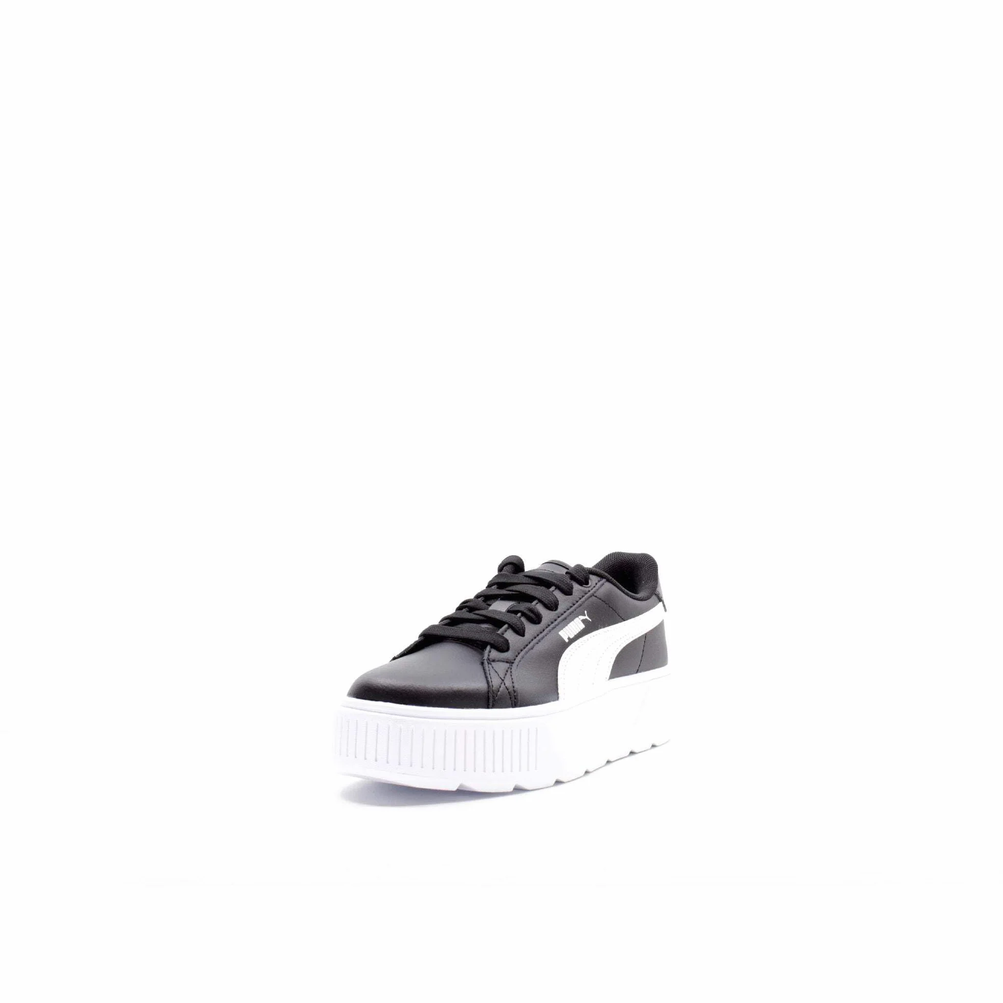 Puma Karmen L Jr, Scarpe da Tennis Unisex Bambini, Nero Bianco, 39 EU