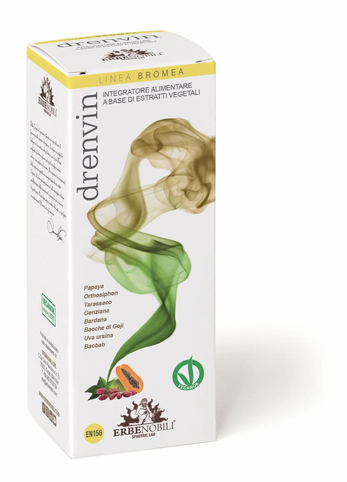 Erbenobili Drenvin integratore alimentare a base di estratti vegetali - 250 ml