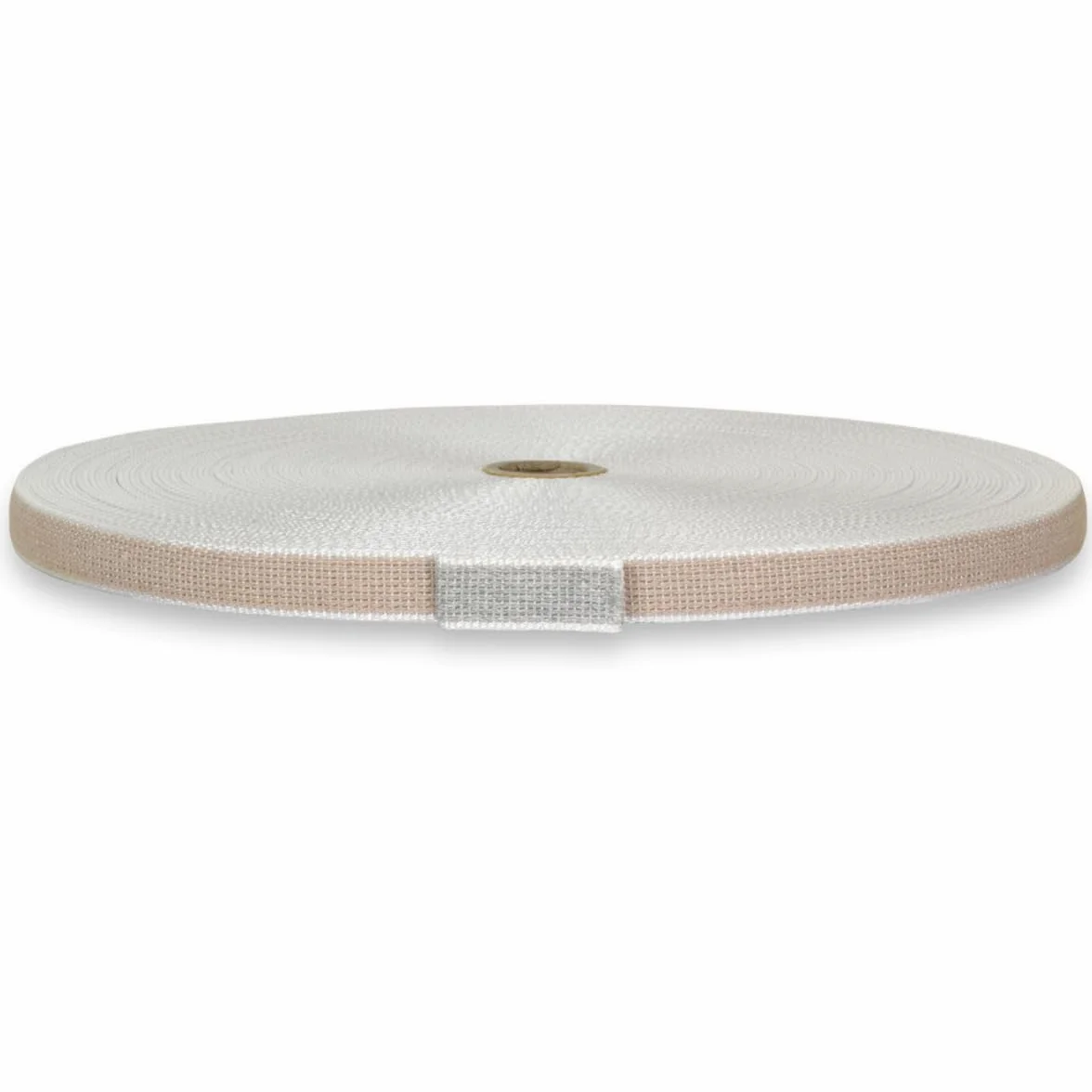 Corderie Italiane Cintino in cotone 22 mm 7,5 mt beige grigio perla