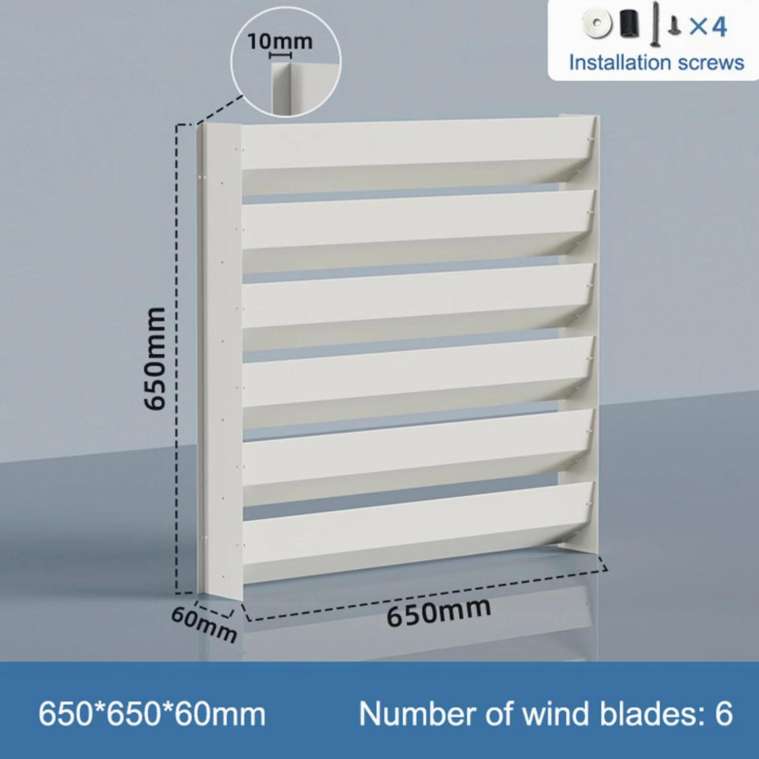 Deflettore Climatizzatore Mini Split per unità Esterne, Deflettore del condizionatore d'Aria Anti-Soffio Diretto, Coperchio dell'unità della Pompa di Calore del compressore del condensatore CA
